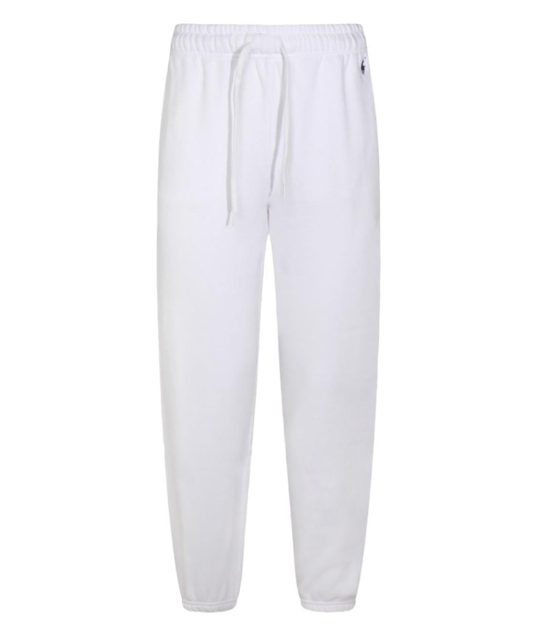 POLO RALPH LAUREN Белые хлопковые спортивные брюки и шорты, фото 1