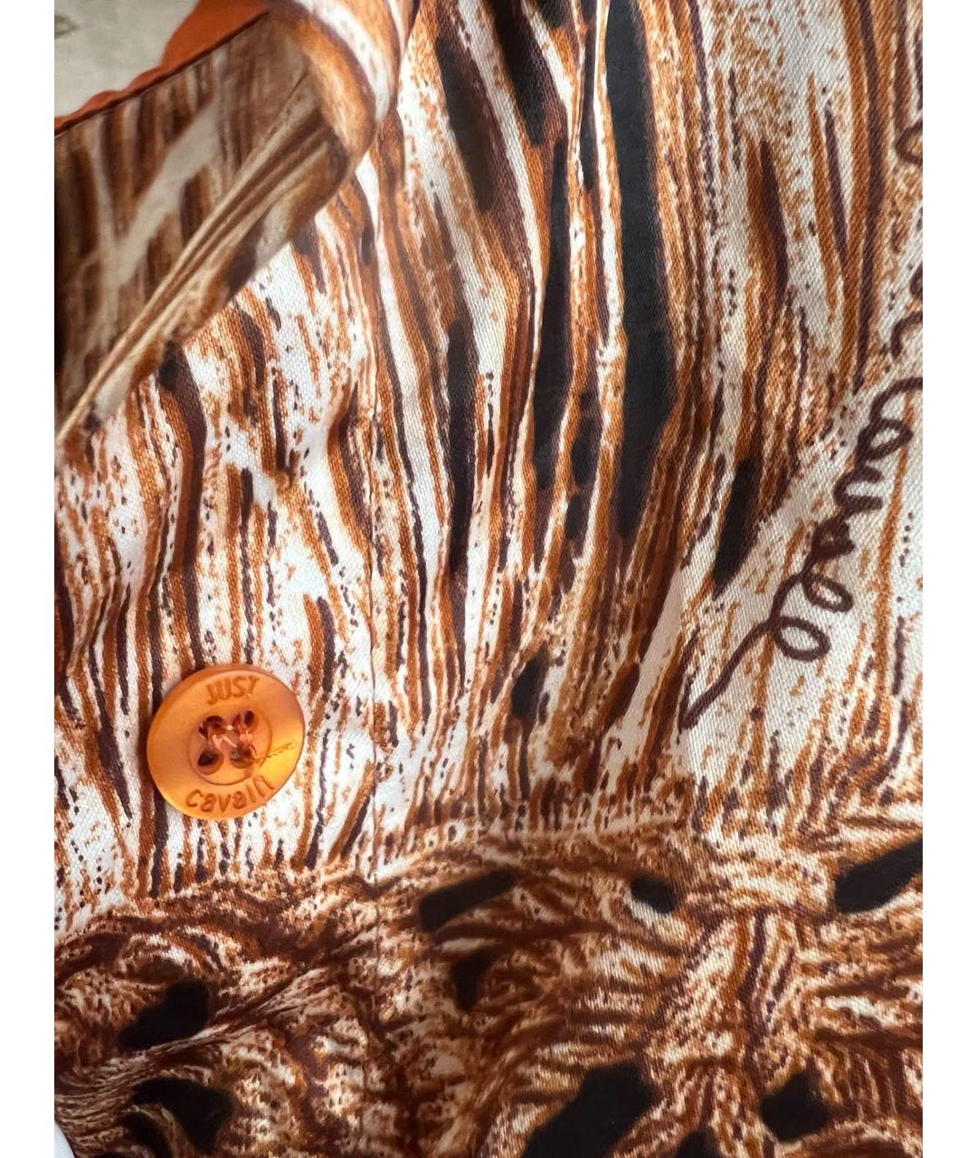 ROBERTO CAVALLI Хлопковая блузы, фото 4