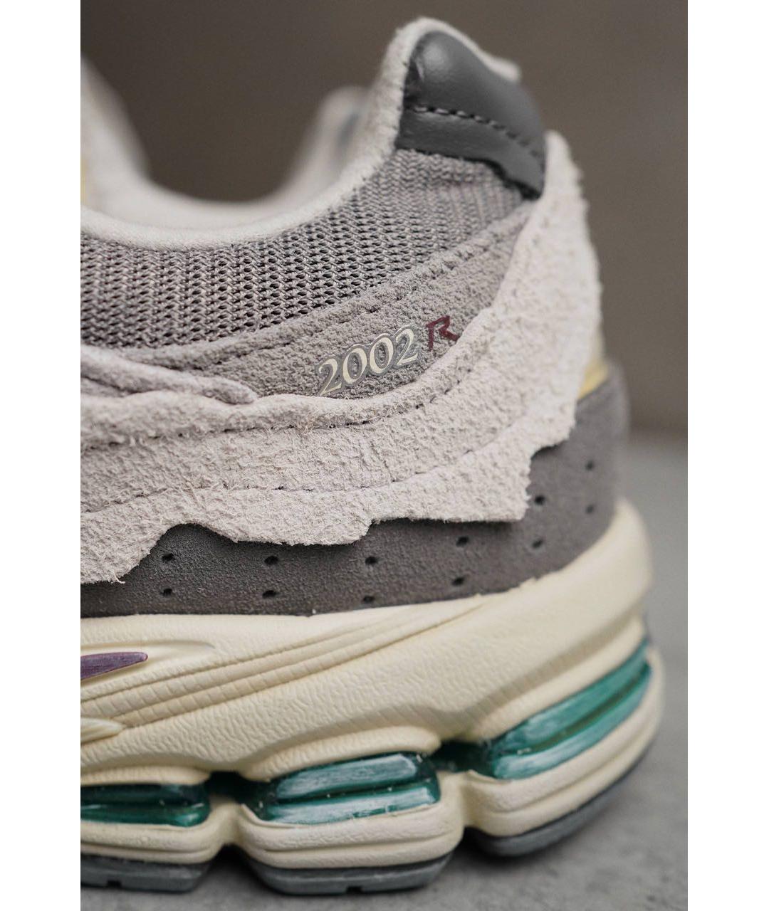 NEW BALANCE Серые замшевые низкие кроссовки / кеды, фото 6