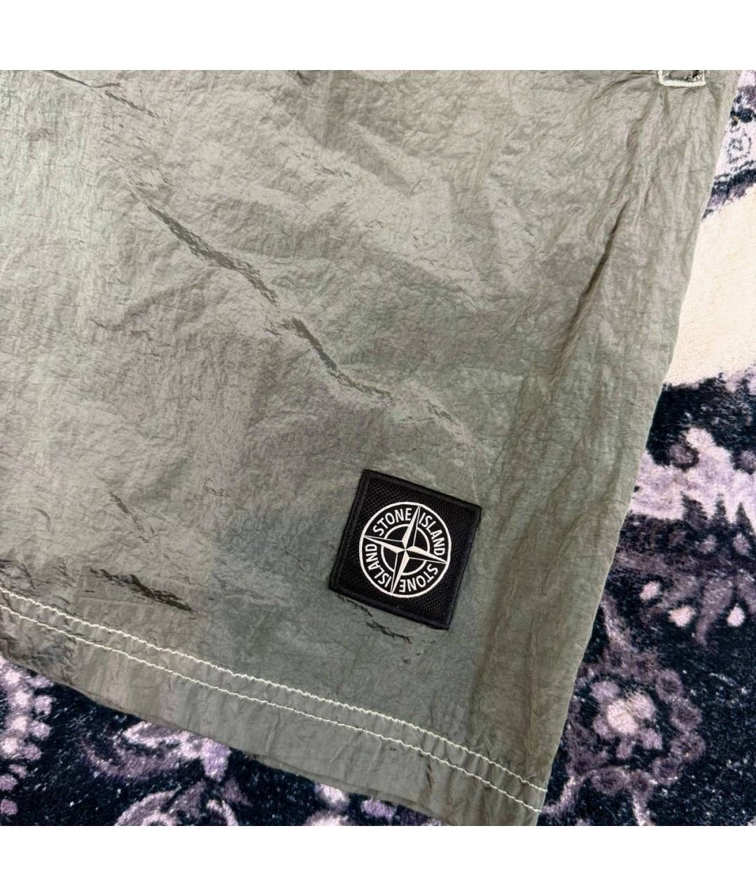 STONE ISLAND Хлопковые шорты, фото 2