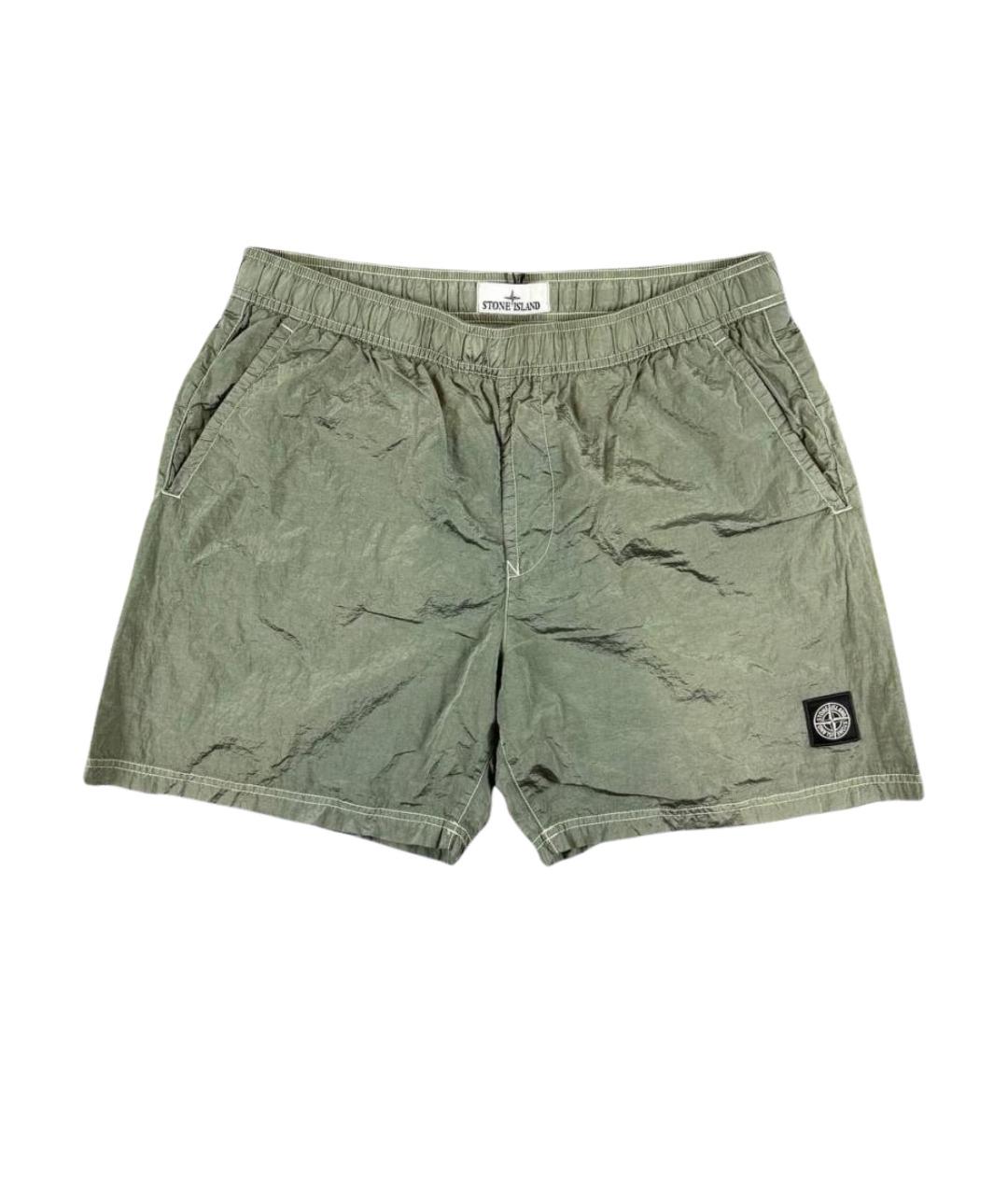 STONE ISLAND Хлопковые шорты, фото 1