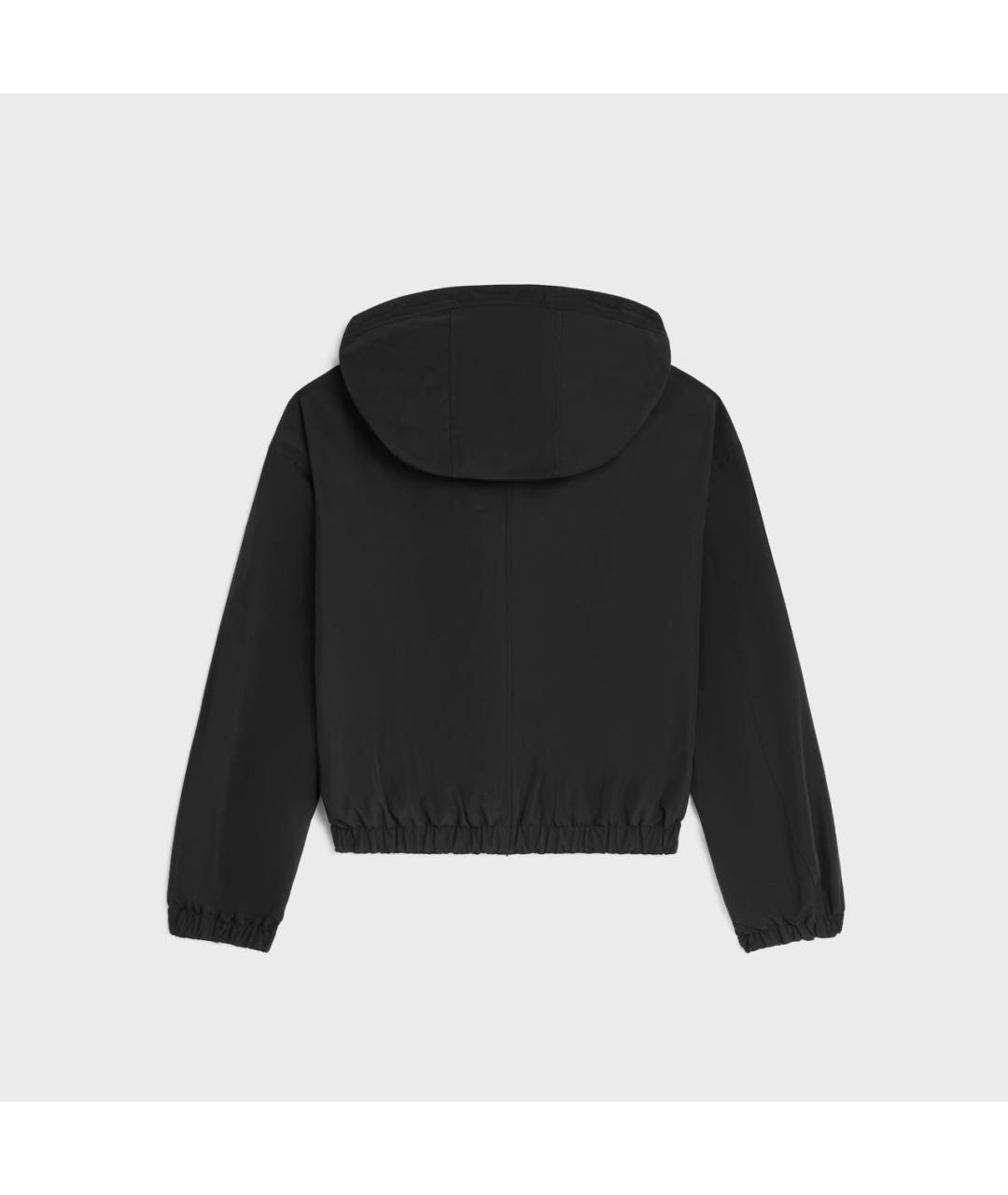 CELINE Черная хлопковая куртка, фото 2