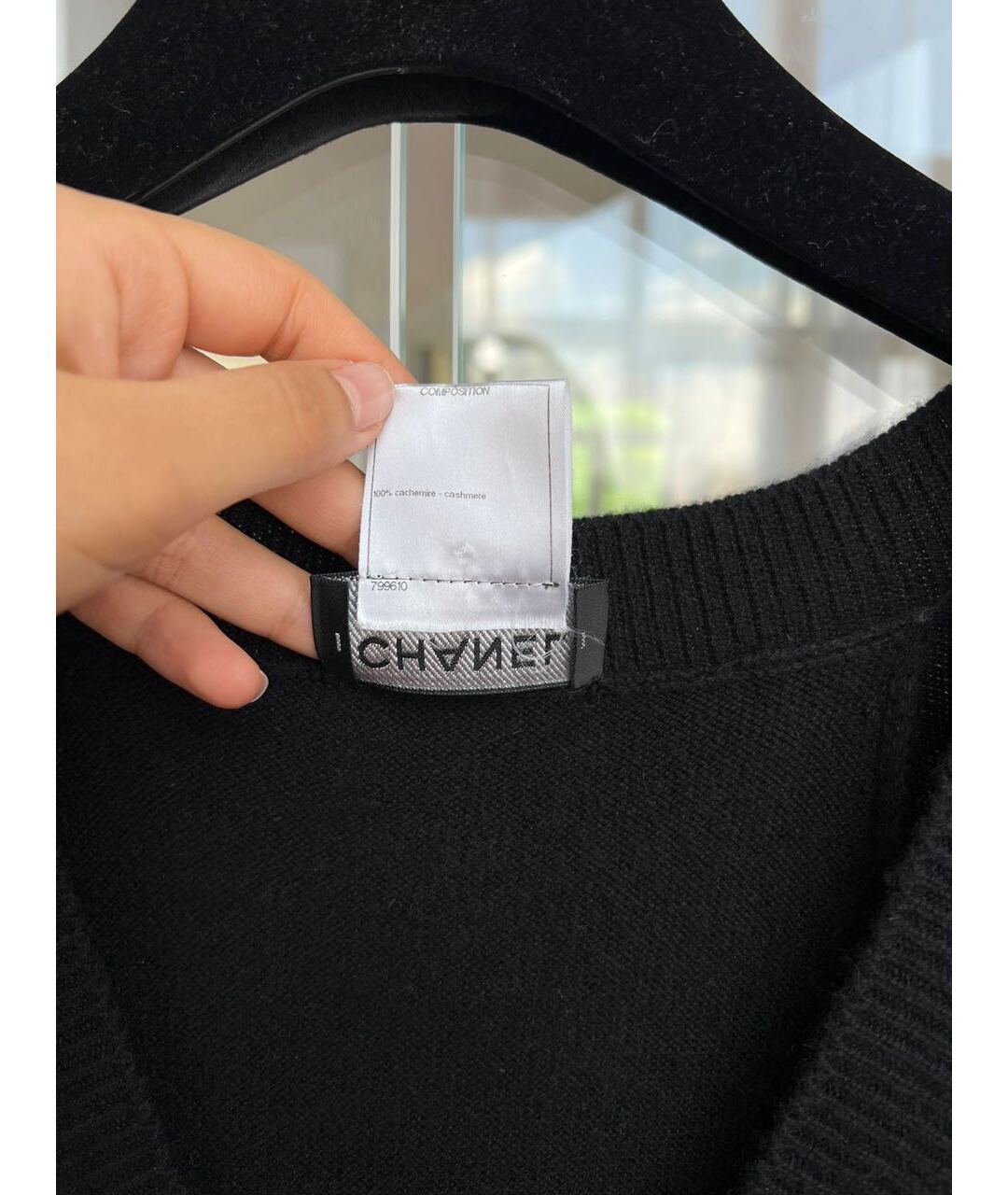 CHANEL PRE-OWNED Черный джемпер / свитер, фото 4