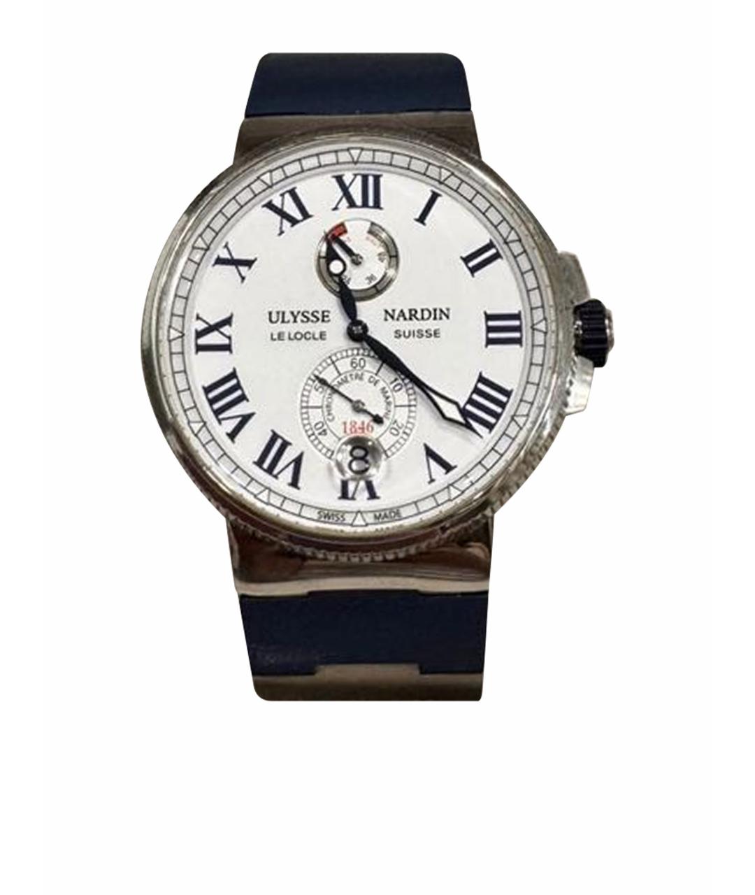 Ulysse Nardin Темно-синие часы, фото 5
