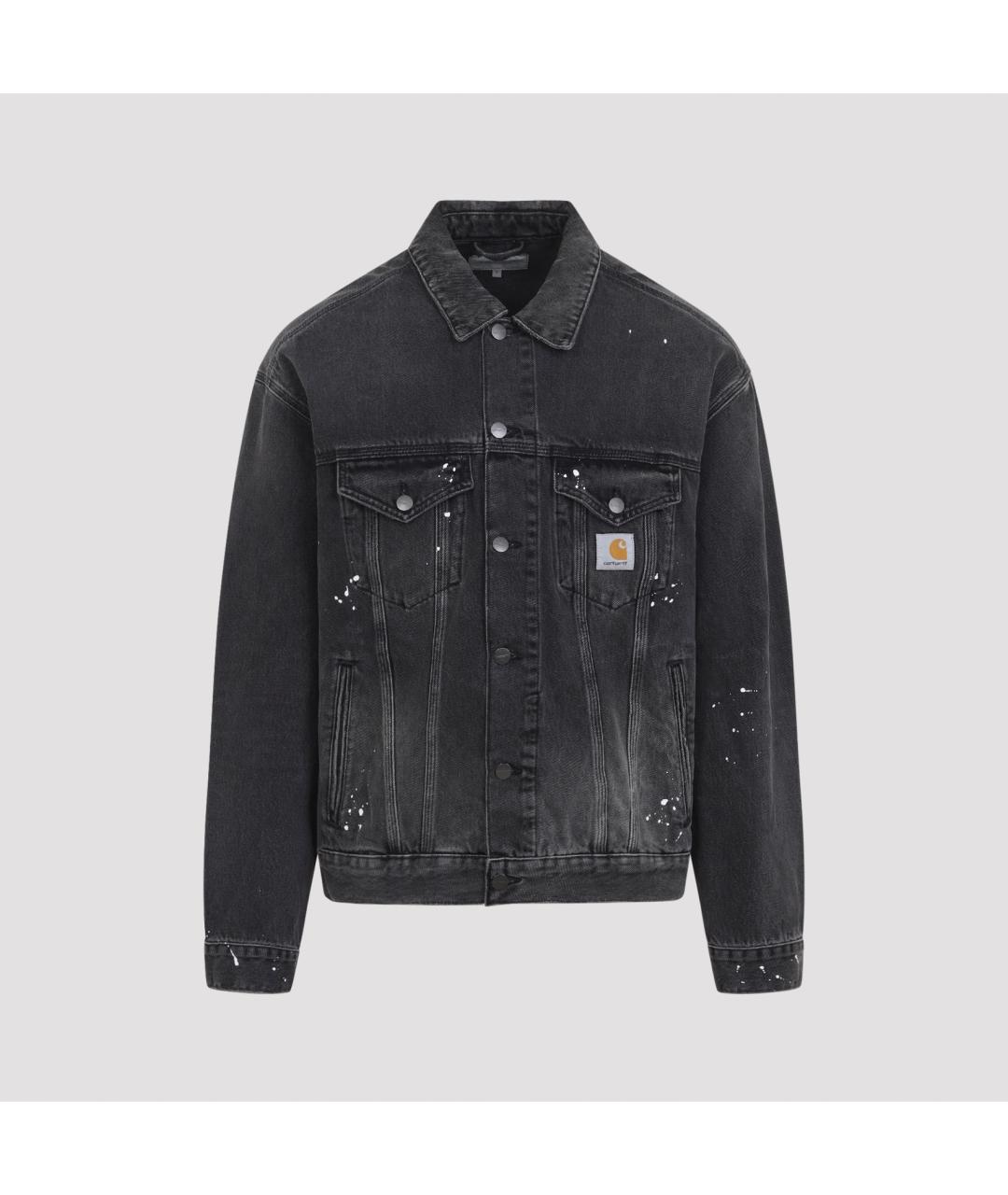 CARHARTT WIP Черная хлопковая куртка, фото 2