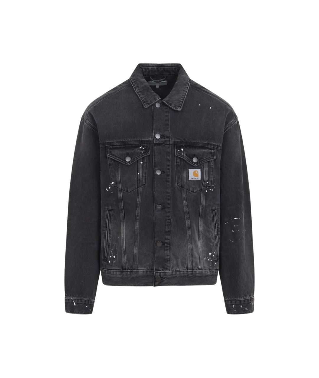 CARHARTT WIP Черная хлопковая куртка, фото 5