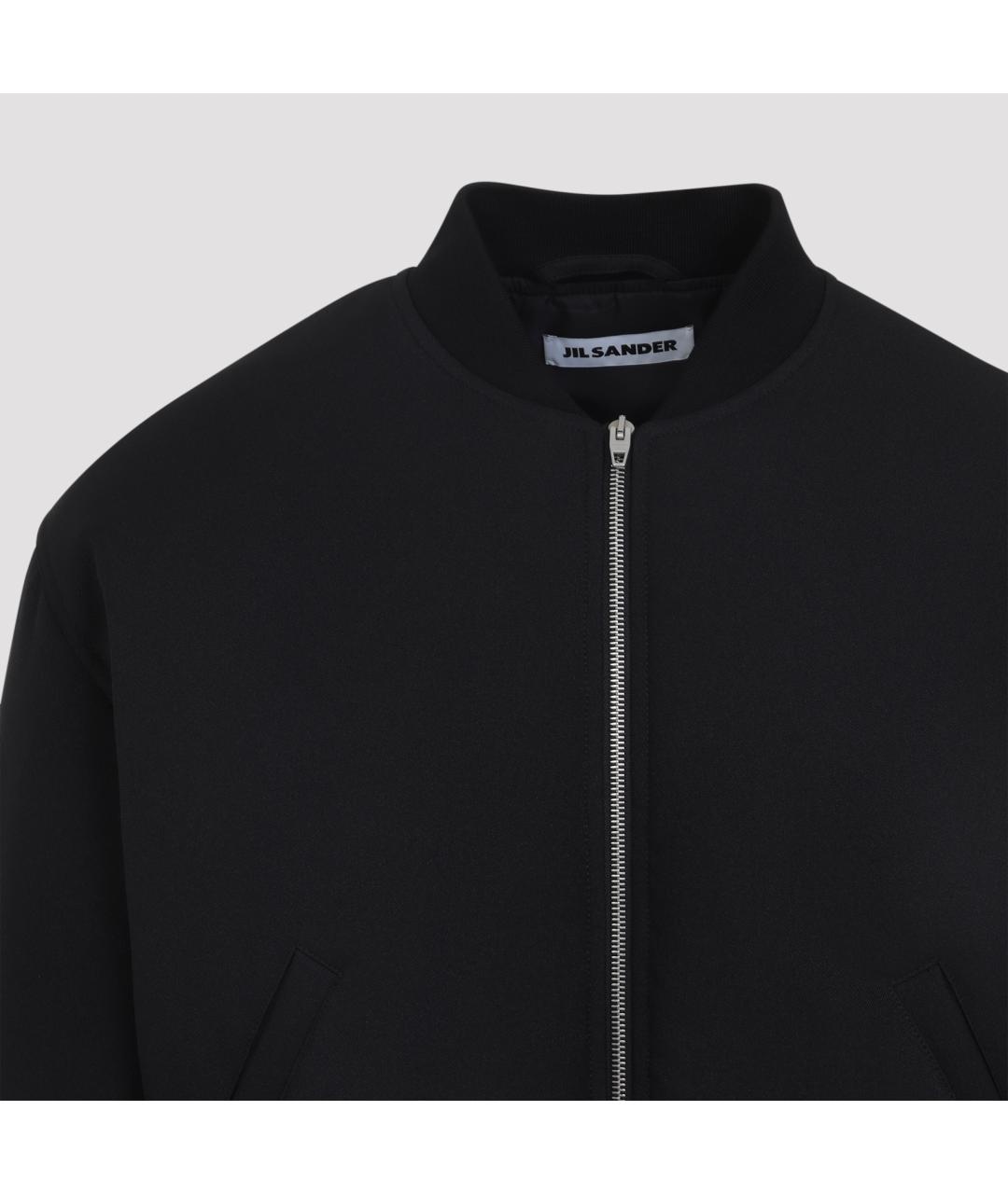 JIL SANDER Черная полиэстеровая куртка, фото 5