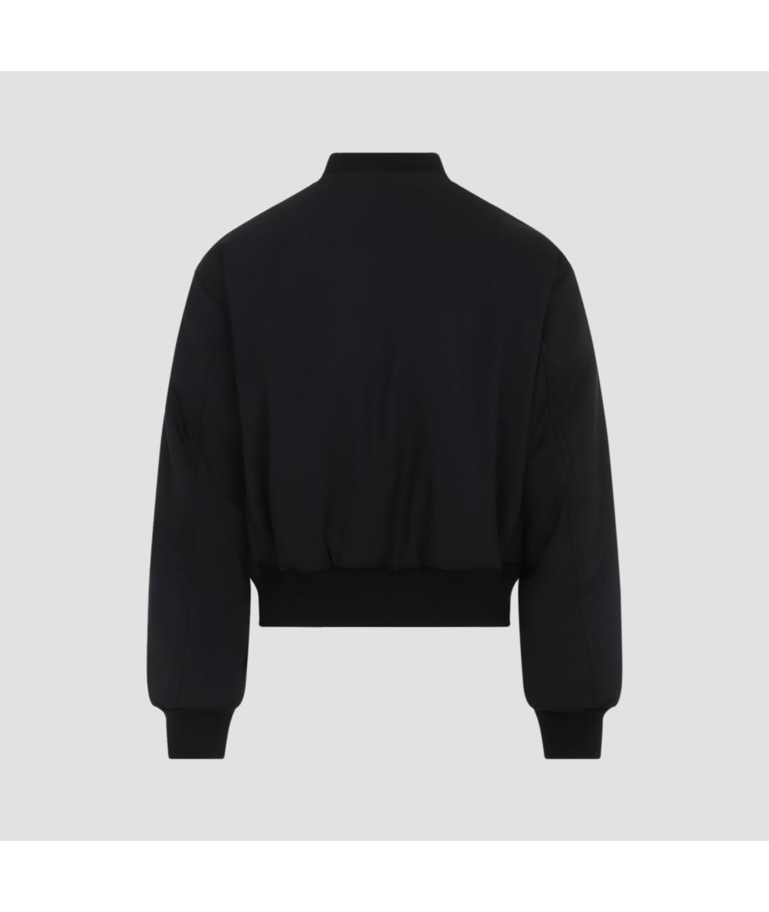 JIL SANDER Черная полиэстеровая куртка, фото 3