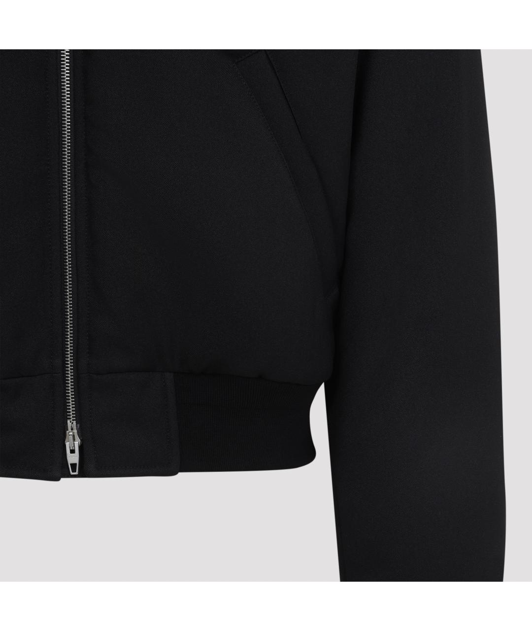 JIL SANDER Черная полиэстеровая куртка, фото 4