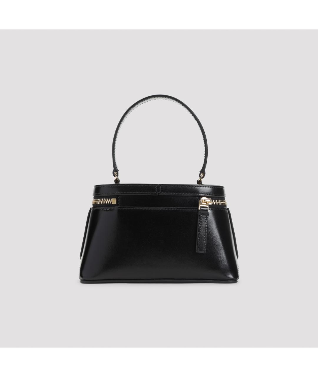 GIVENCHY Черная кожаная сумка с короткими ручками, фото 3