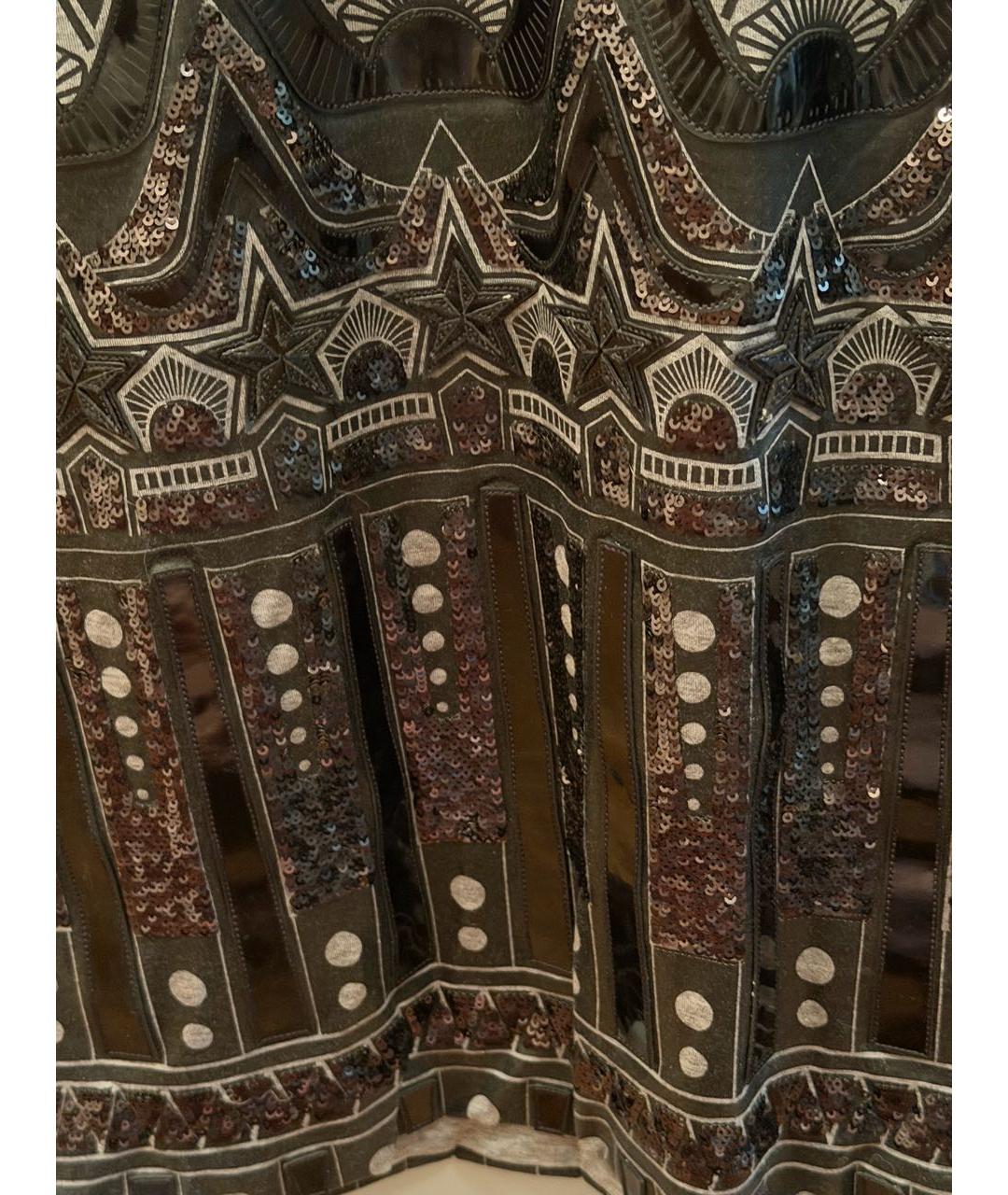 SAINT LAURENT Серый хлопковый кардиган, фото 4