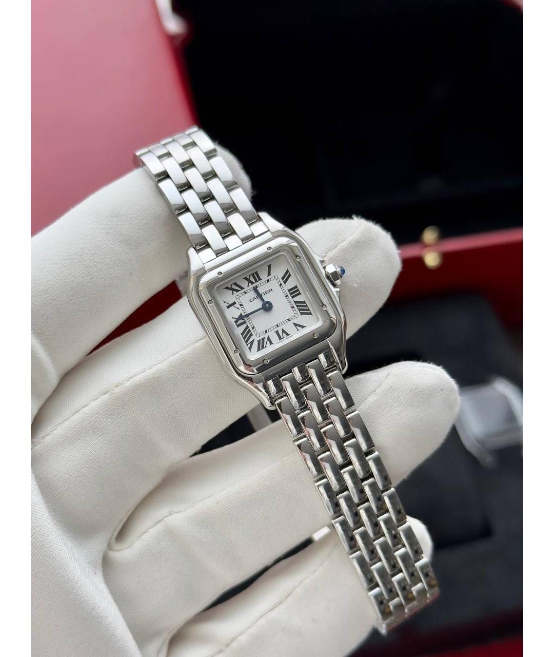 CARTIER Серебряные часы, фото 4
