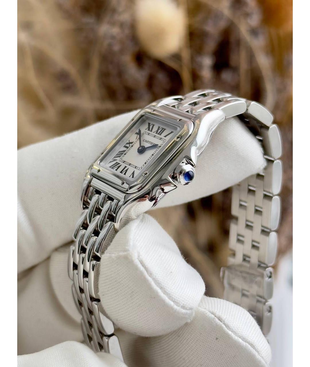 CARTIER Серебряные часы, фото 5