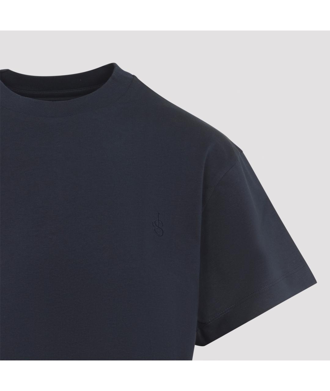 JIL SANDER Мульти хлопковая футболка, фото 4