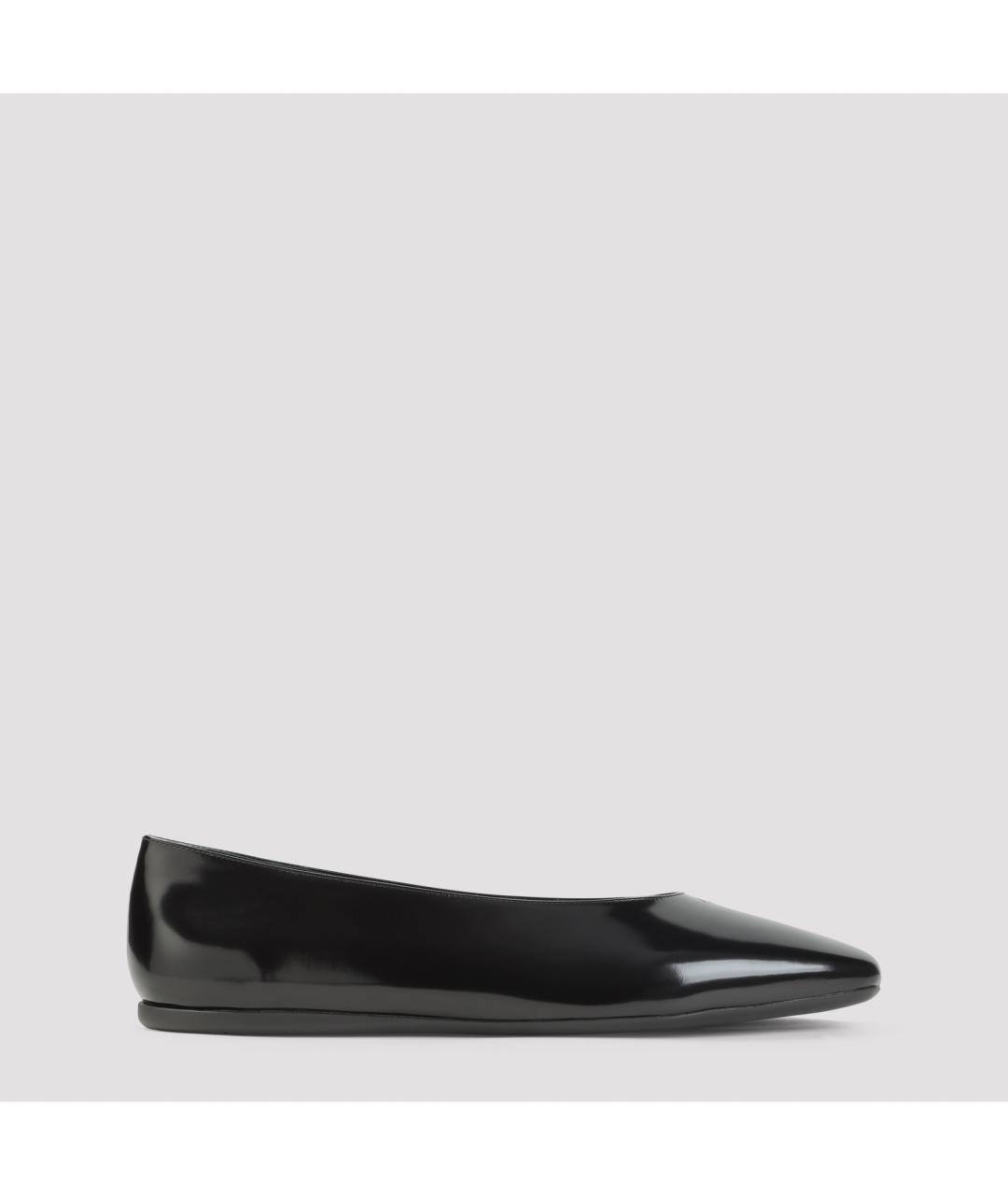 PRADA Черные балетки из лакированной кожи, фото 2