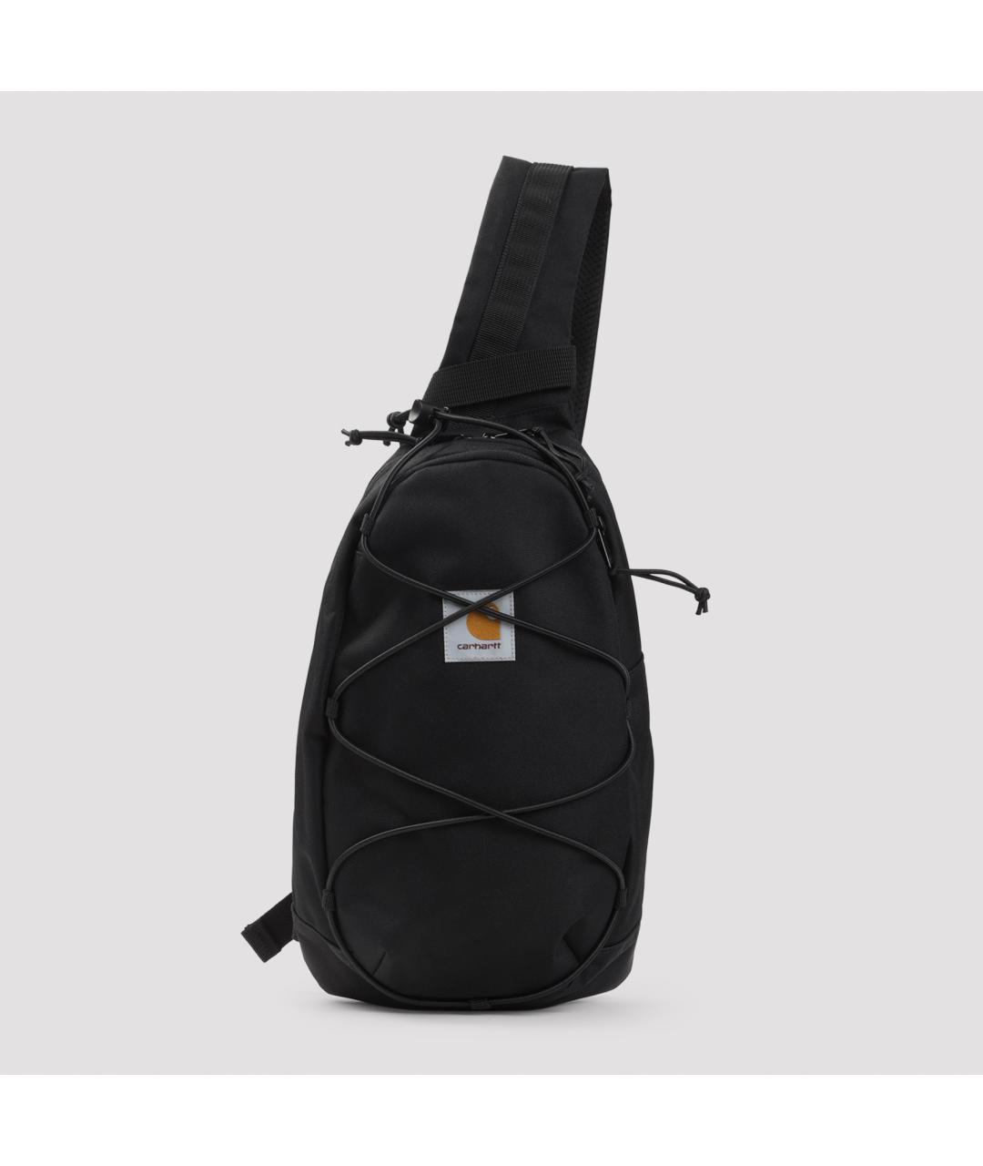 CARHARTT WIP Черная синтетическая сумка на плечо, фото 2
