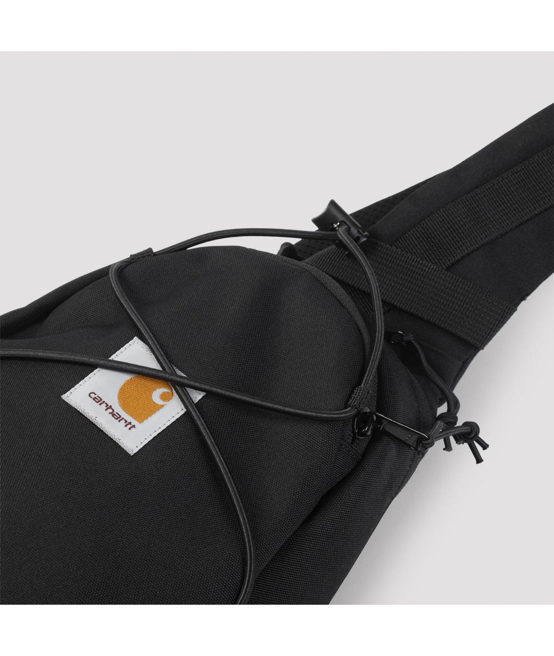 CARHARTT WIP Черная синтетическая сумка на плечо, фото 5