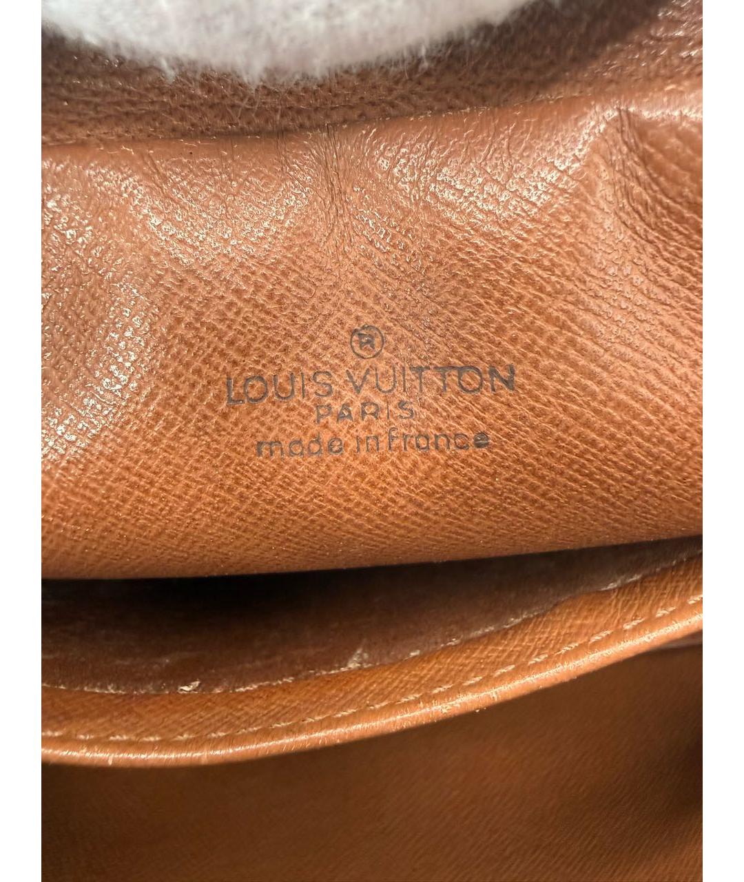 LOUIS VUITTON Коричневая барсетка, фото 6
