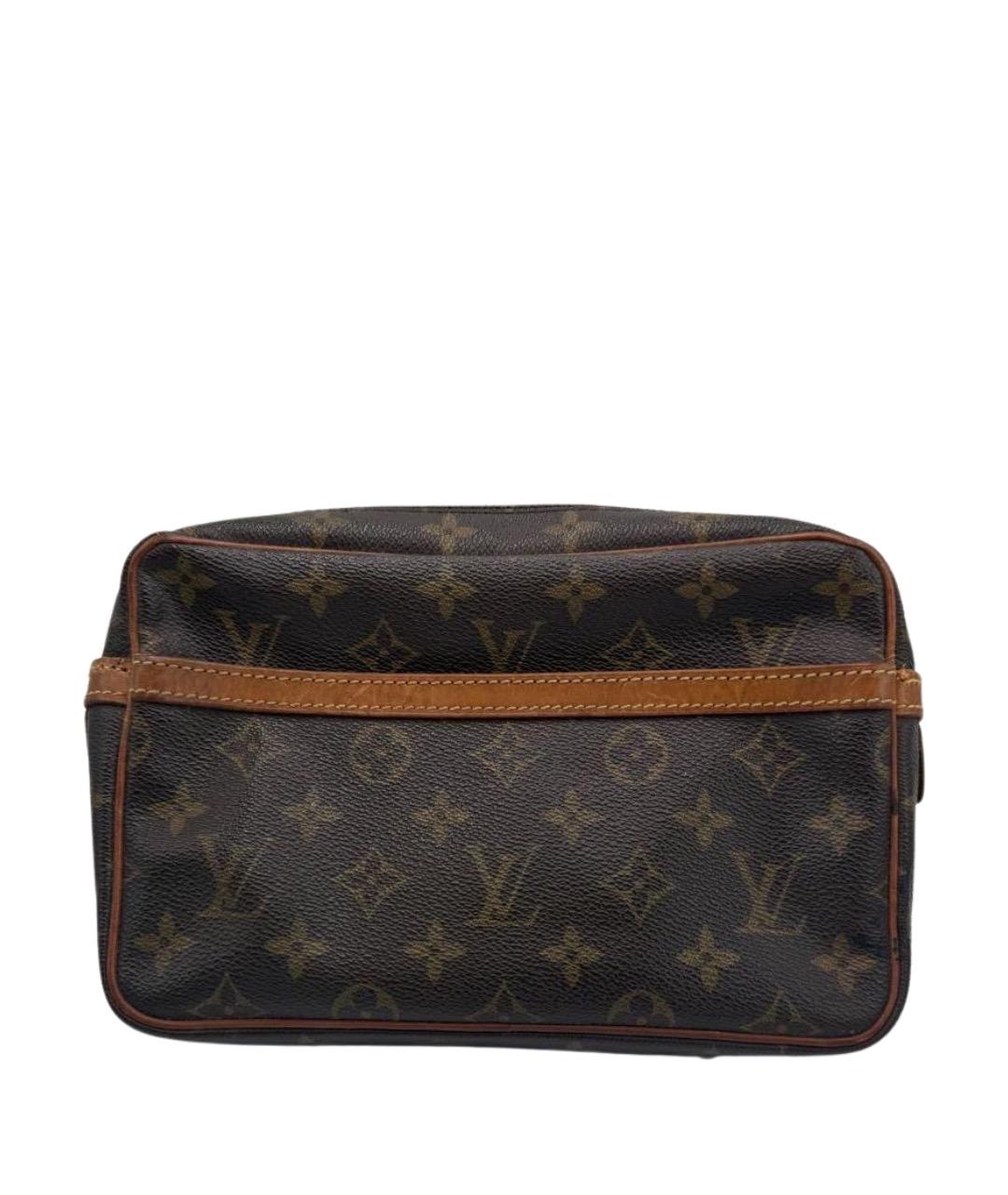 LOUIS VUITTON Коричневая барсетка, фото 1