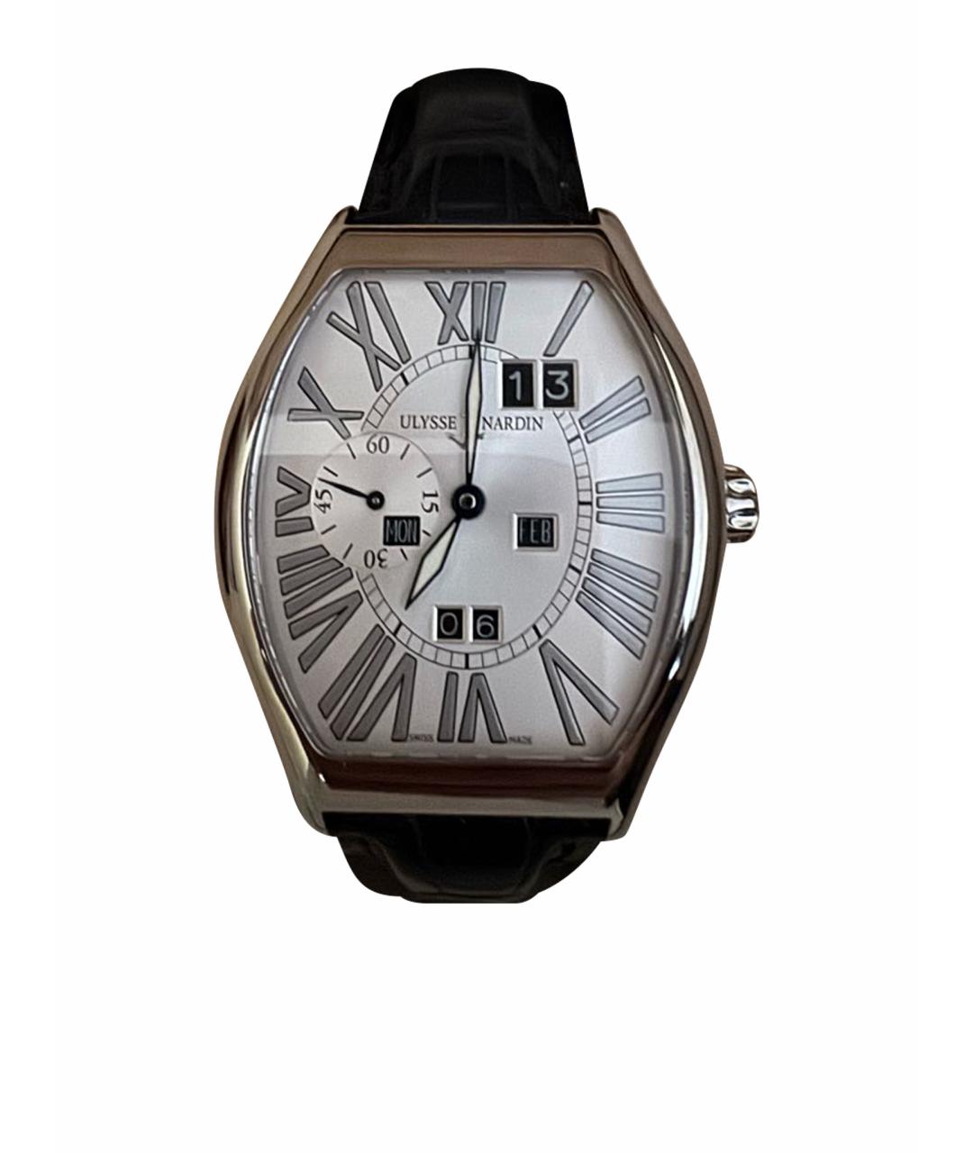 Ulysse Nardin Серебряные часы из белого золота, фото 1