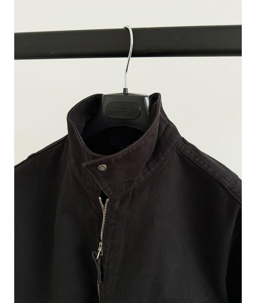 STONE ISLAND Черная куртка, фото 7
