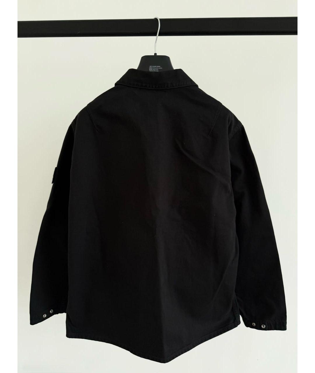STONE ISLAND Черная куртка, фото 8