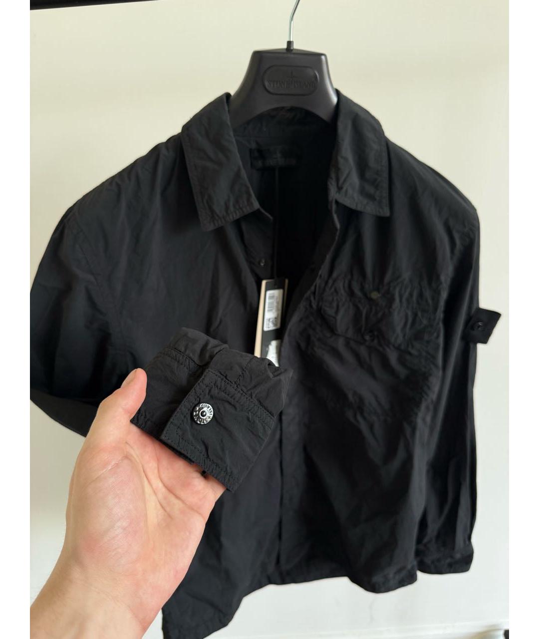 STONE ISLAND Черная куртка, фото 4