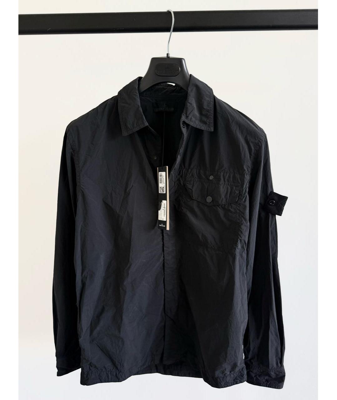 STONE ISLAND Черная куртка, фото 2