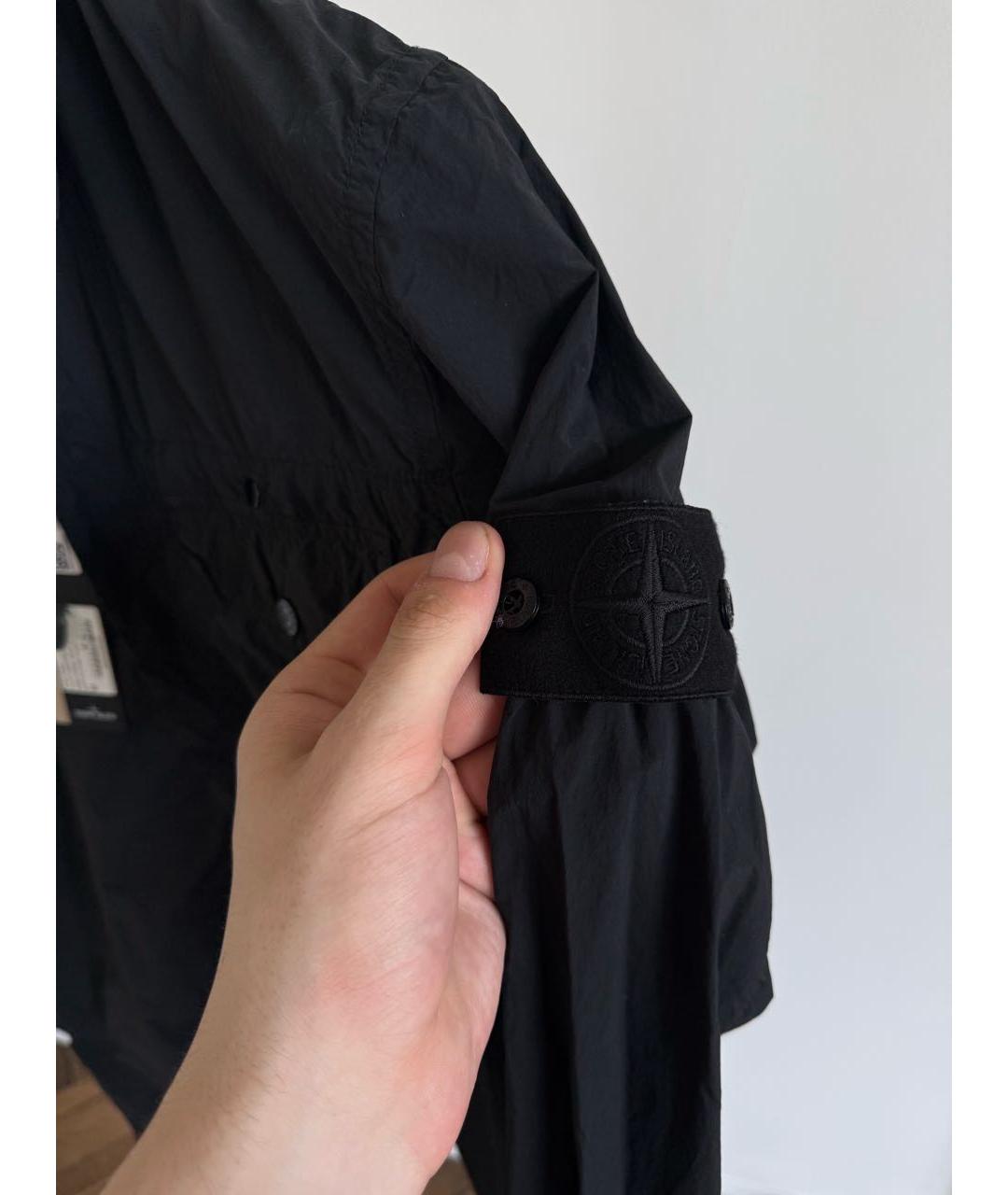 STONE ISLAND Черная куртка, фото 5