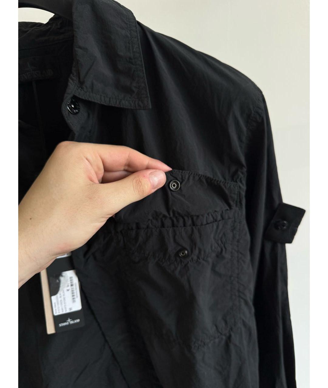 STONE ISLAND Черная куртка, фото 6