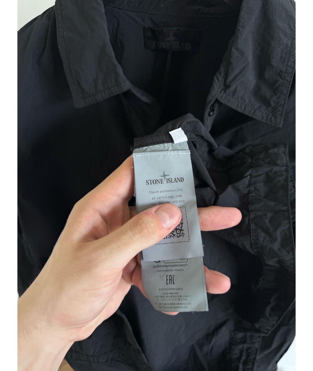 STONE ISLAND Черная куртка, фото 7
