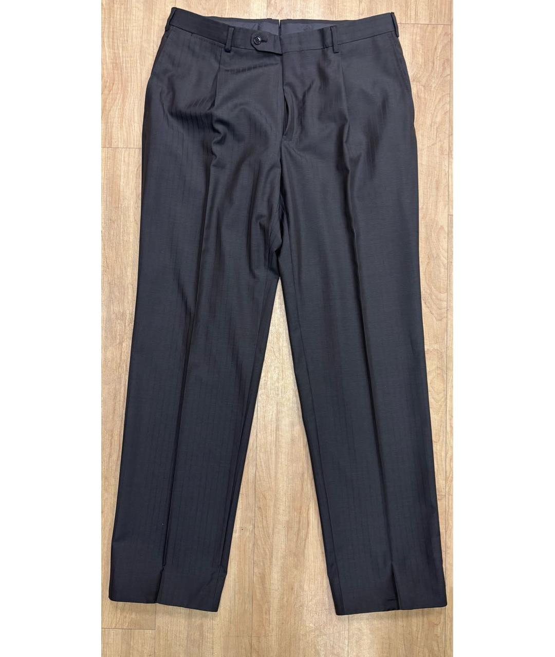 ERMENEGILDO ZEGNA XXX Антрацитовый классический костюм, фото 2