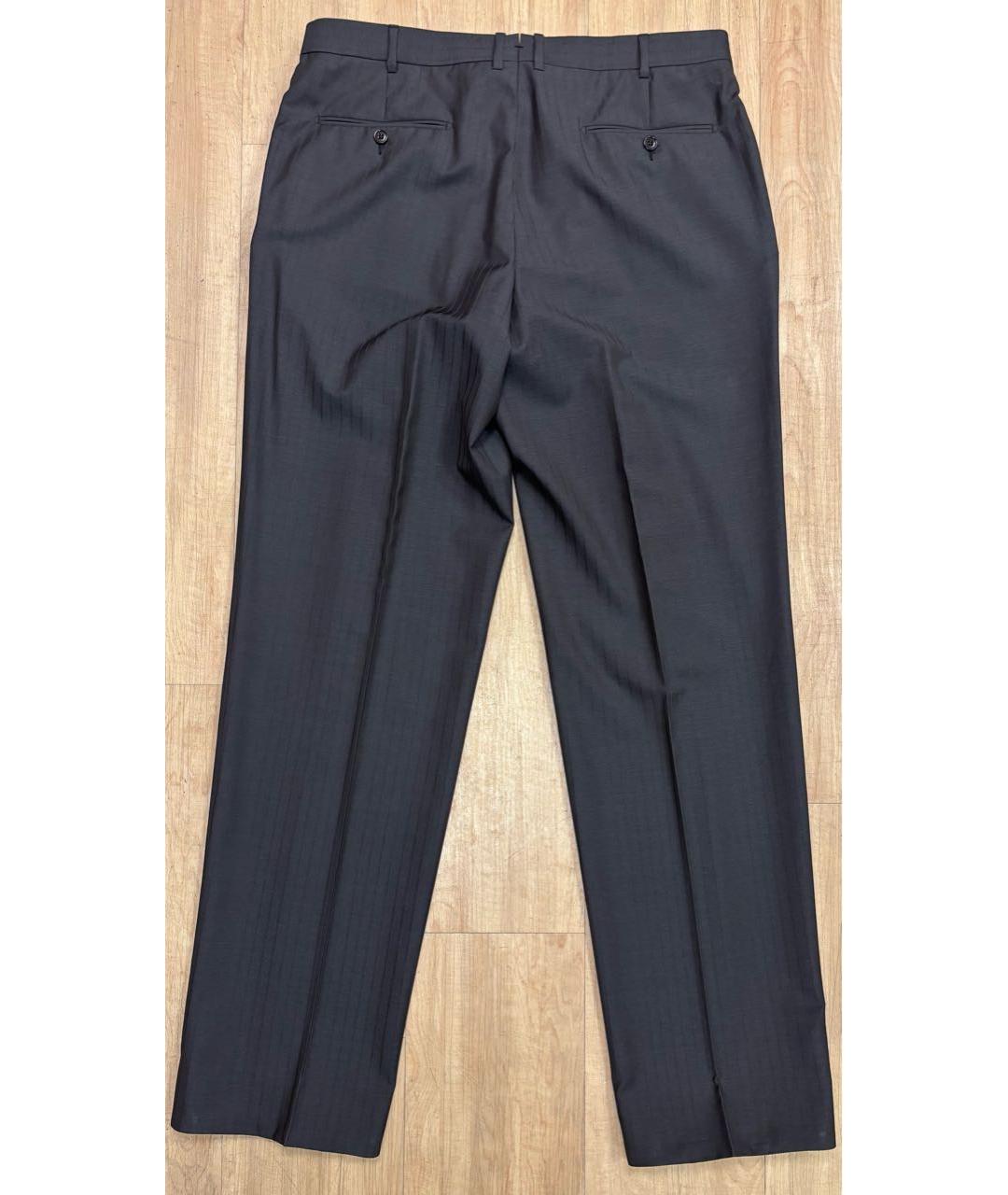 ERMENEGILDO ZEGNA XXX Антрацитовый классический костюм, фото 8