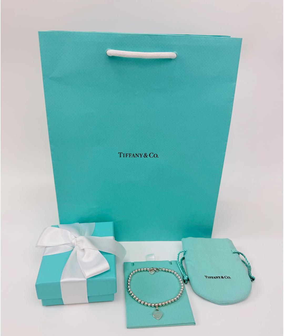 TIFFANY&CO Серебряный серебряный браслет, фото 2