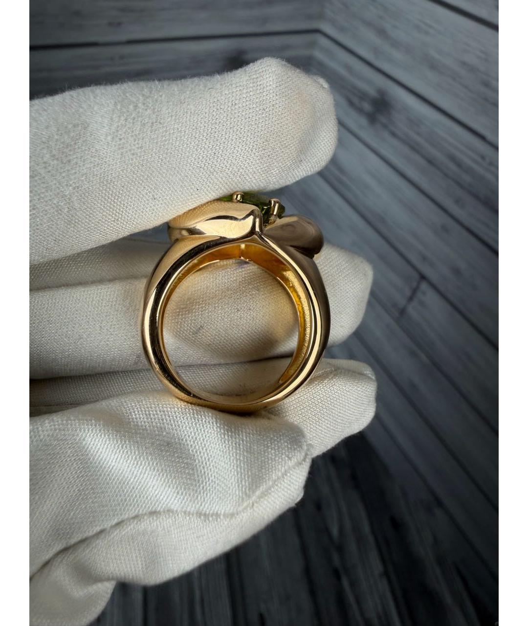 VAN CLEEF & ARPELS Зеленое кольцо из желтого золота, фото 5