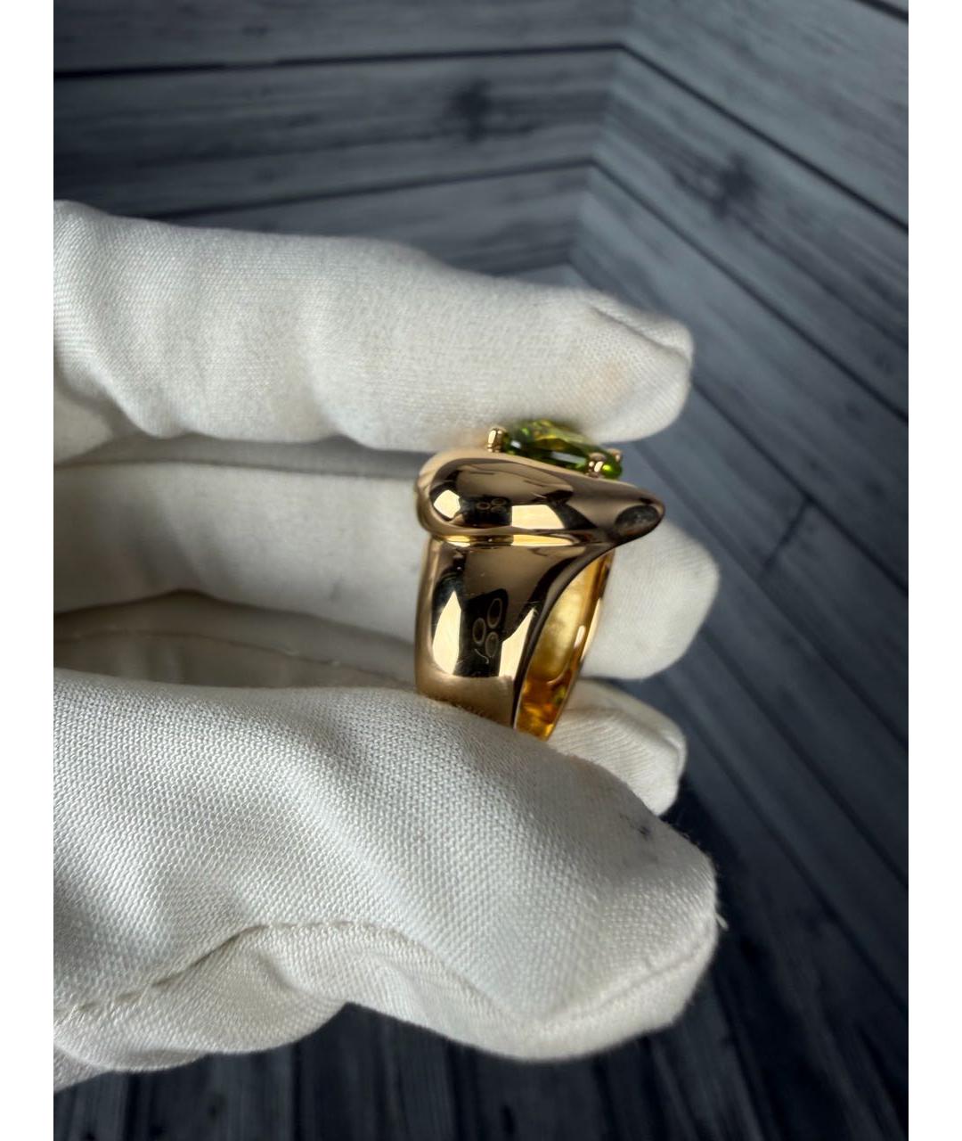 VAN CLEEF & ARPELS Зеленое кольцо из желтого золота, фото 7