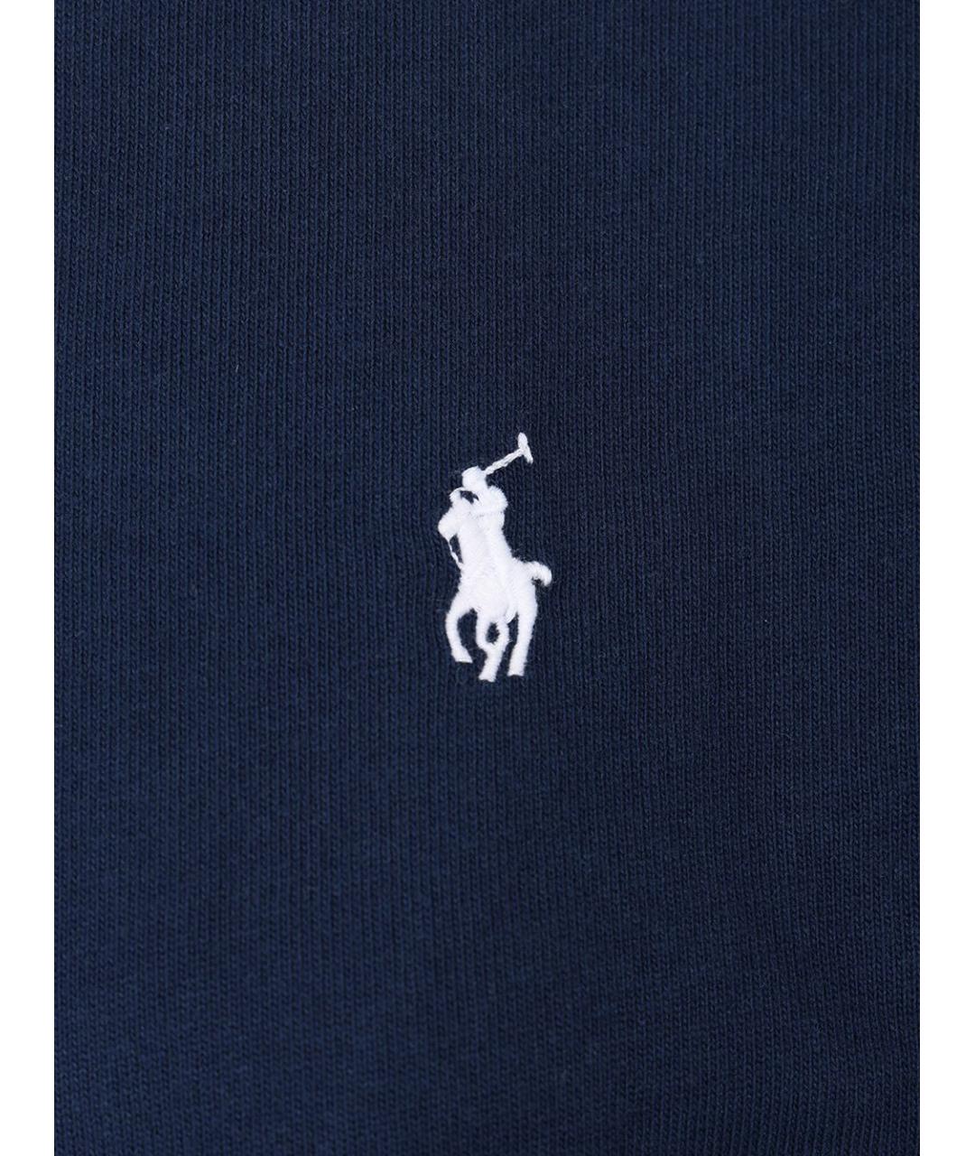 POLO RALPH LAUREN Синяя хлопковая рубашка, фото 3