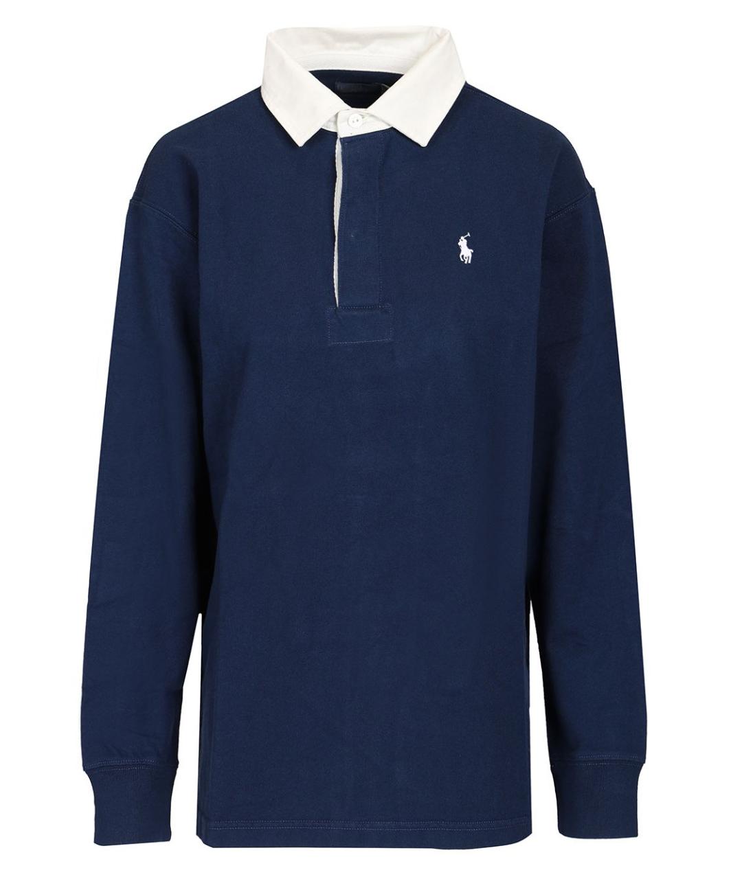 POLO RALPH LAUREN Синяя хлопковая рубашка, фото 1