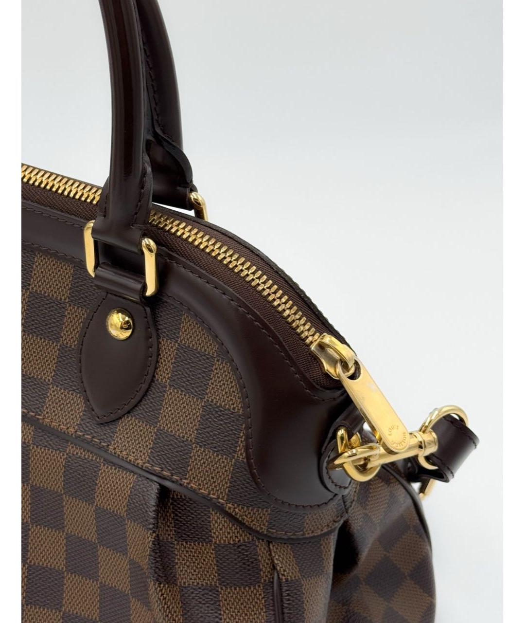 LOUIS VUITTON Коричневая сумка с короткими ручками, фото 6