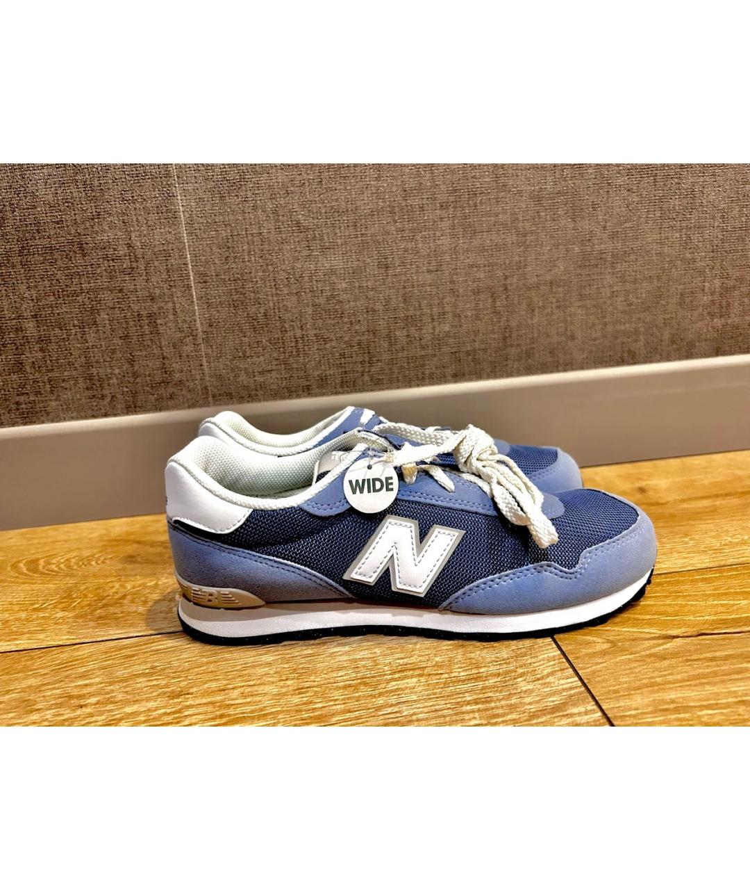 NEW BALANCE Темно-синие синтетические кеды, фото 9