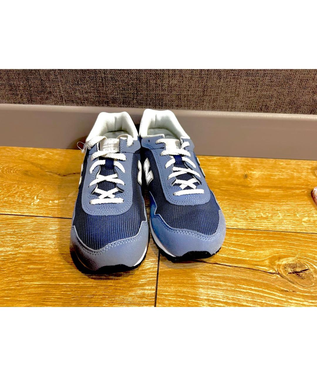 NEW BALANCE Темно-синие синтетические кеды, фото 3