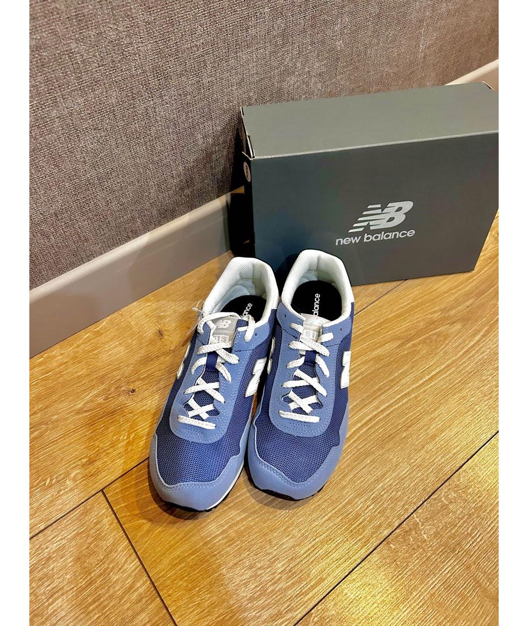 NEW BALANCE Темно-синие синтетические кеды, фото 6