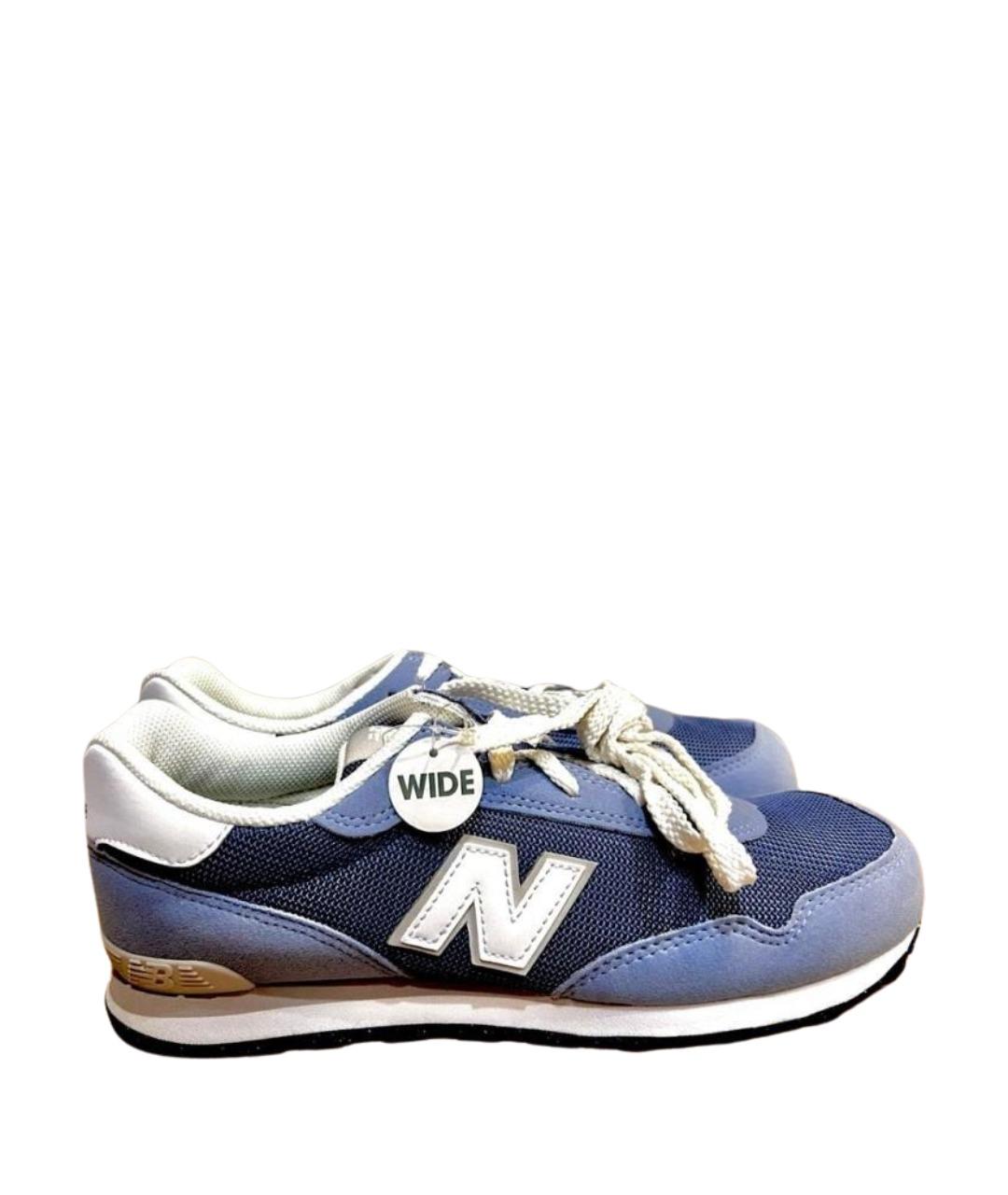 NEW BALANCE Темно-синие синтетические кеды, фото 1