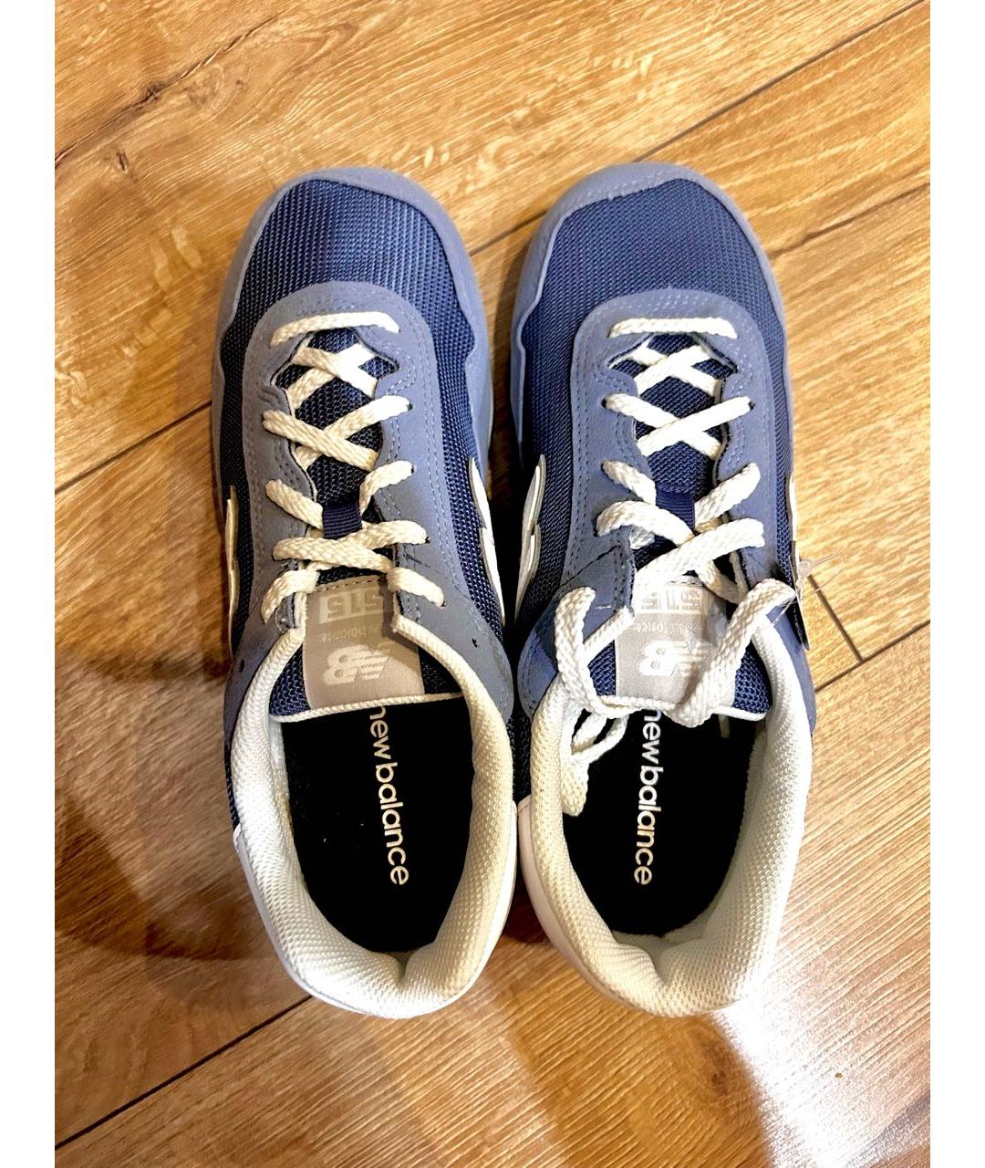 NEW BALANCE Темно-синие синтетические кеды, фото 4