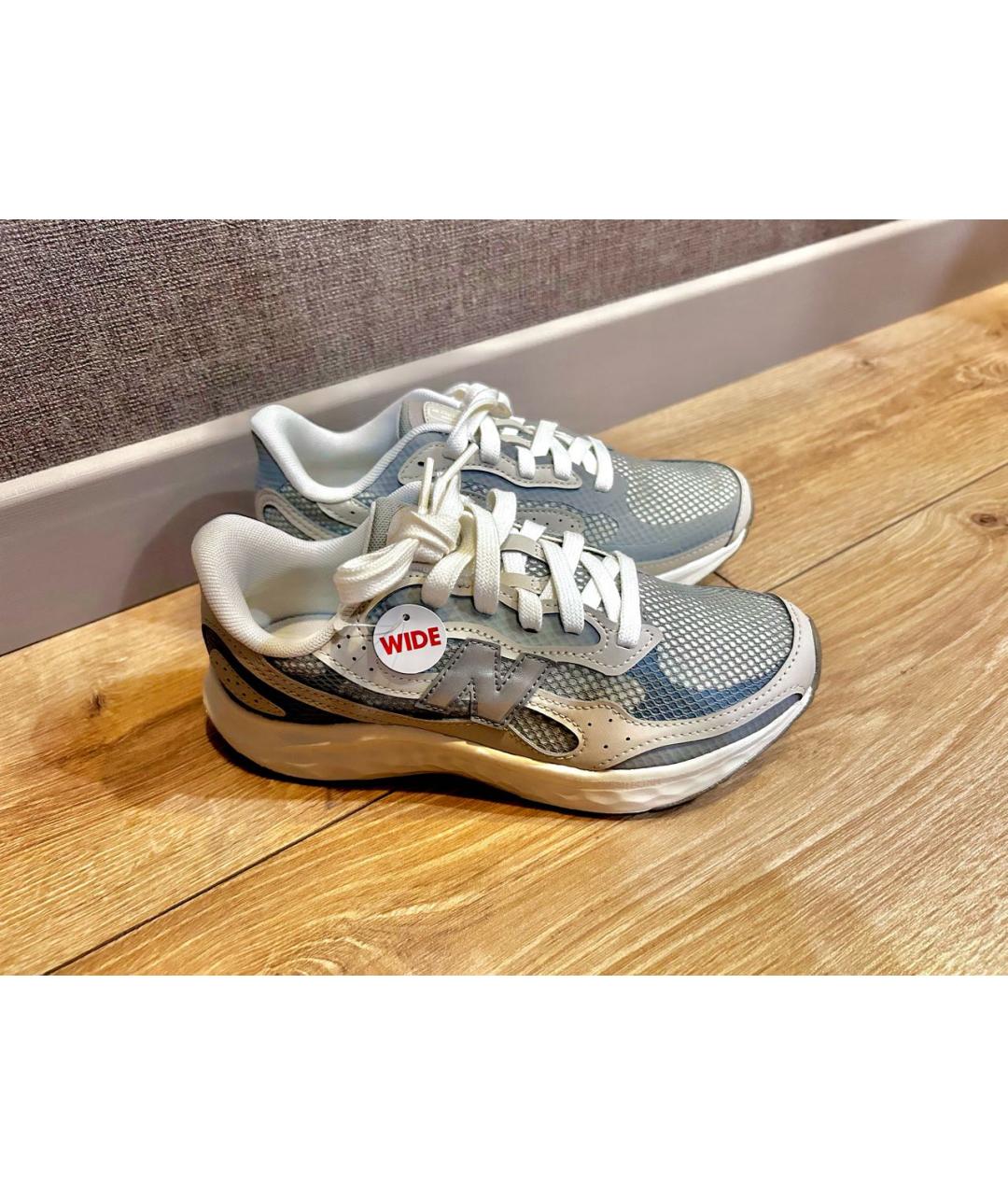 NEW BALANCE Бежевые текстильные кроссовки, фото 6