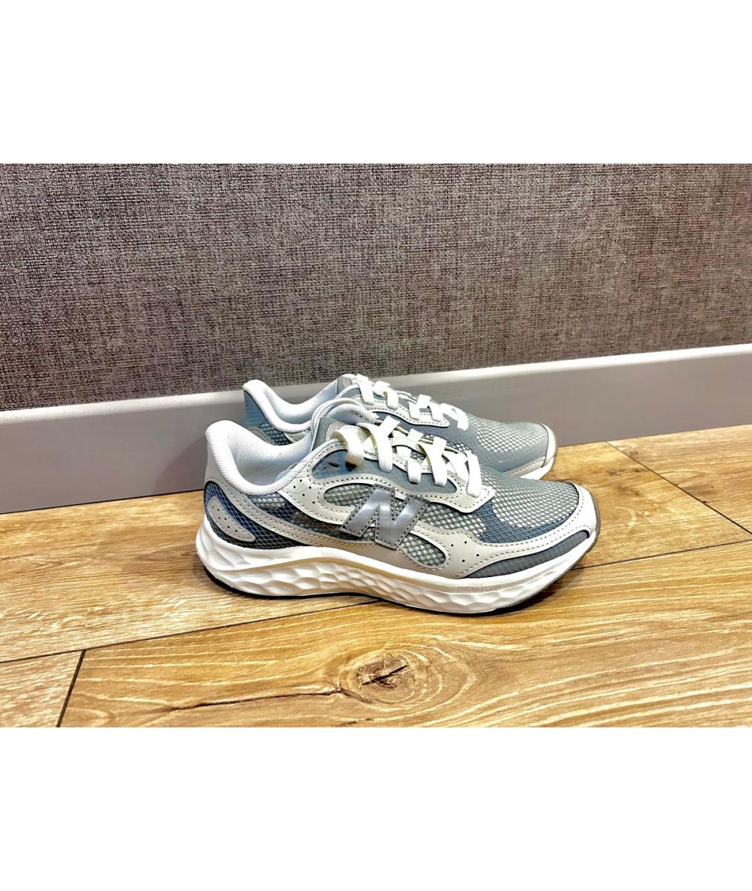 NEW BALANCE Бежевые текстильные кроссовки, фото 9