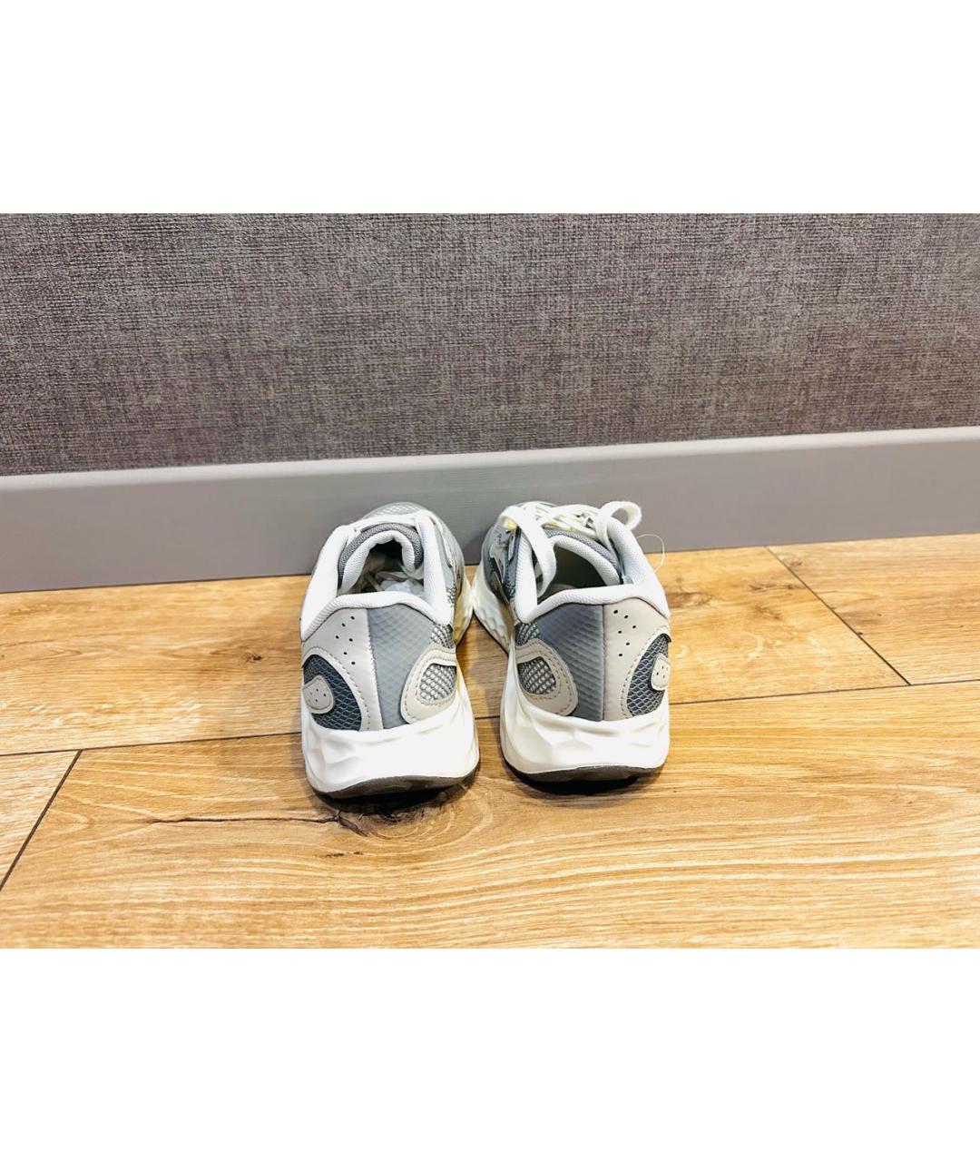 NEW BALANCE Бежевые текстильные кроссовки, фото 4