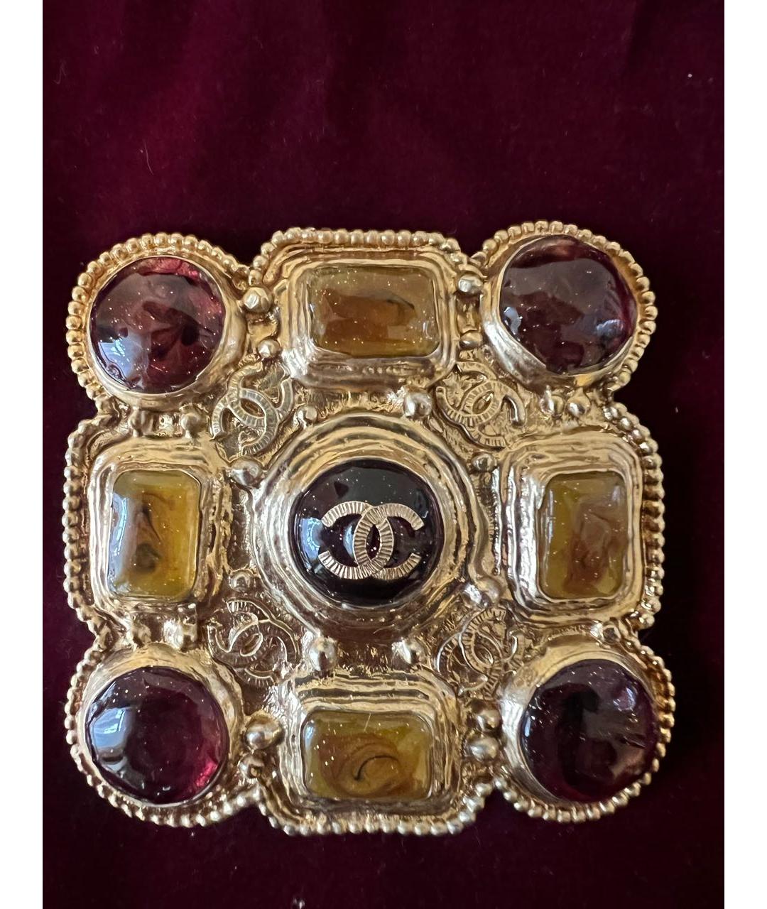 CHANEL Золотая булавка / брошь, фото 3