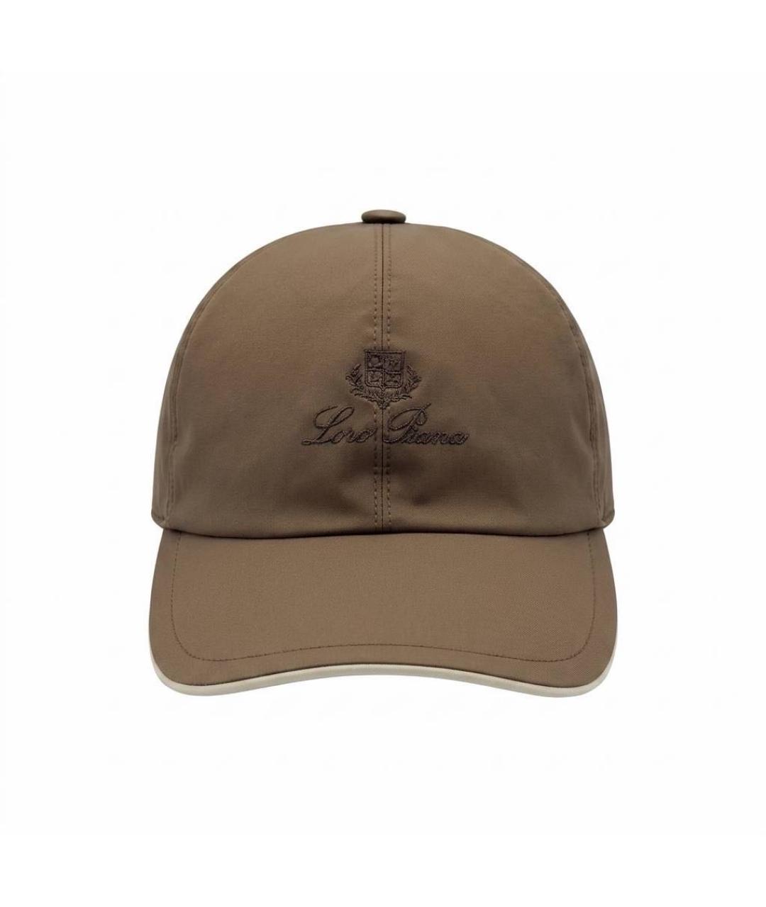 LORO PIANA Коричневая кепка/бейсболка, фото 4