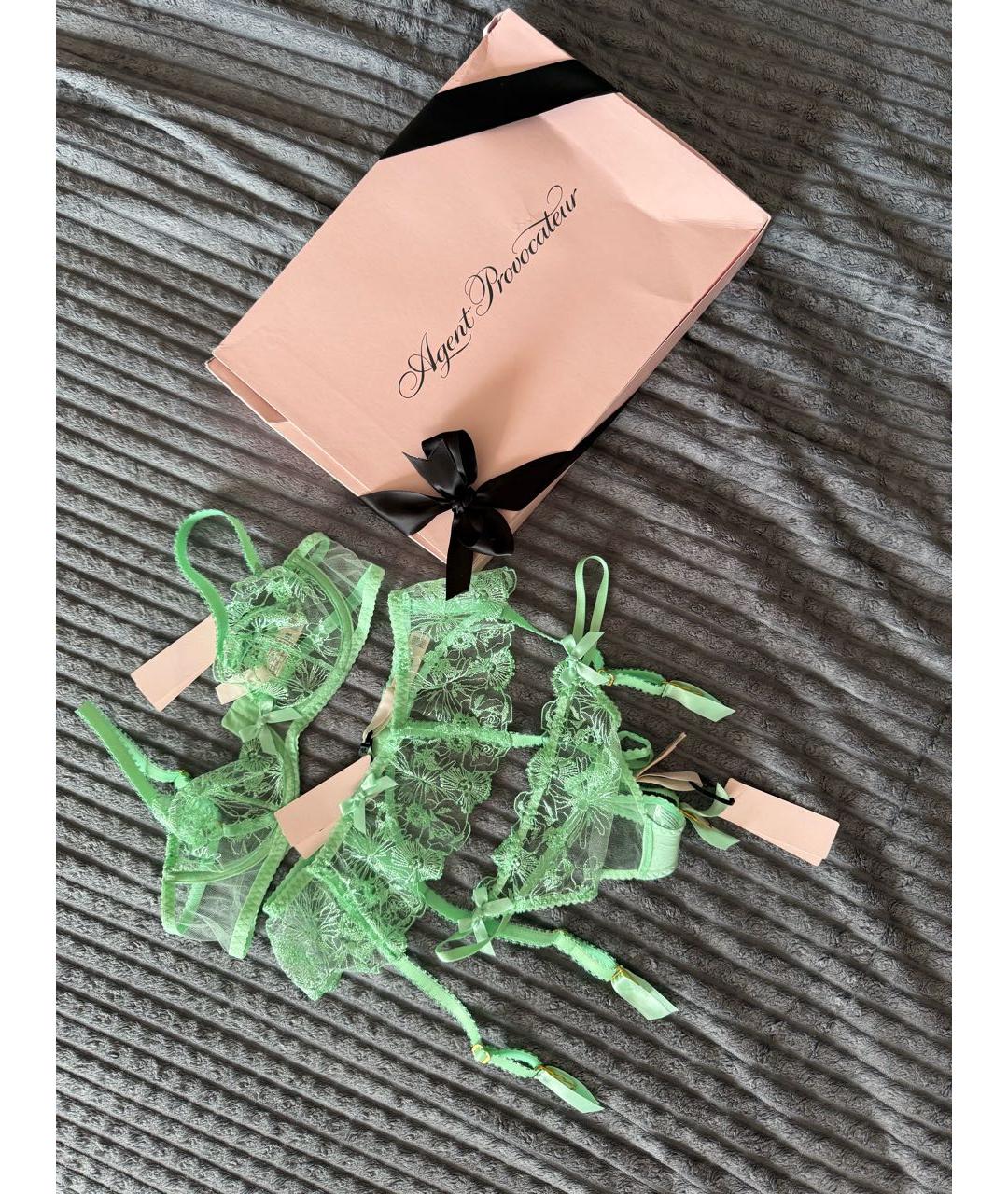 AGENT PROVOCATEUR Салатовый комплекты, фото 4